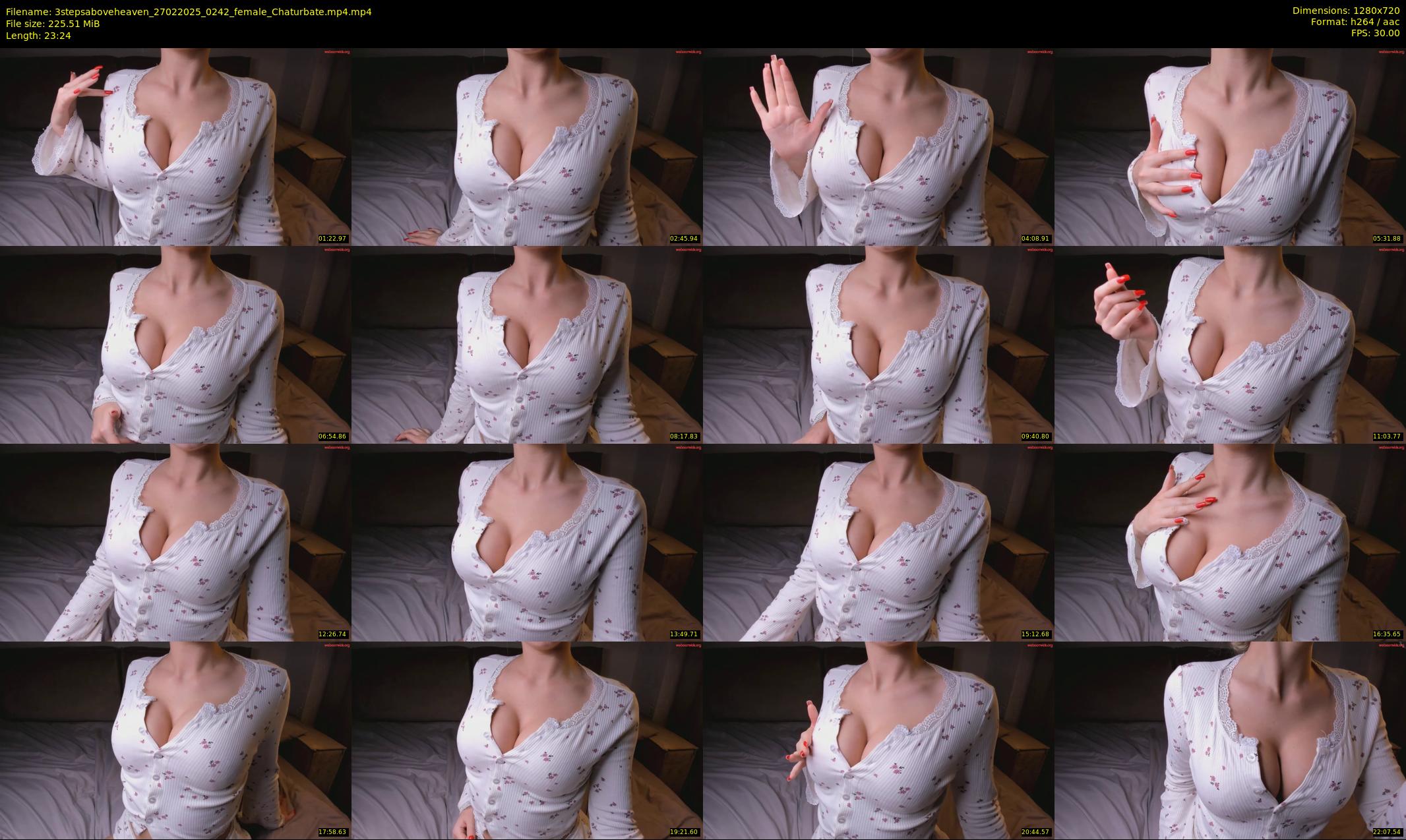 3stepsaboveheaven — 24 minute Chaturbate female cam show recording, 720p, Feb 27, 2025