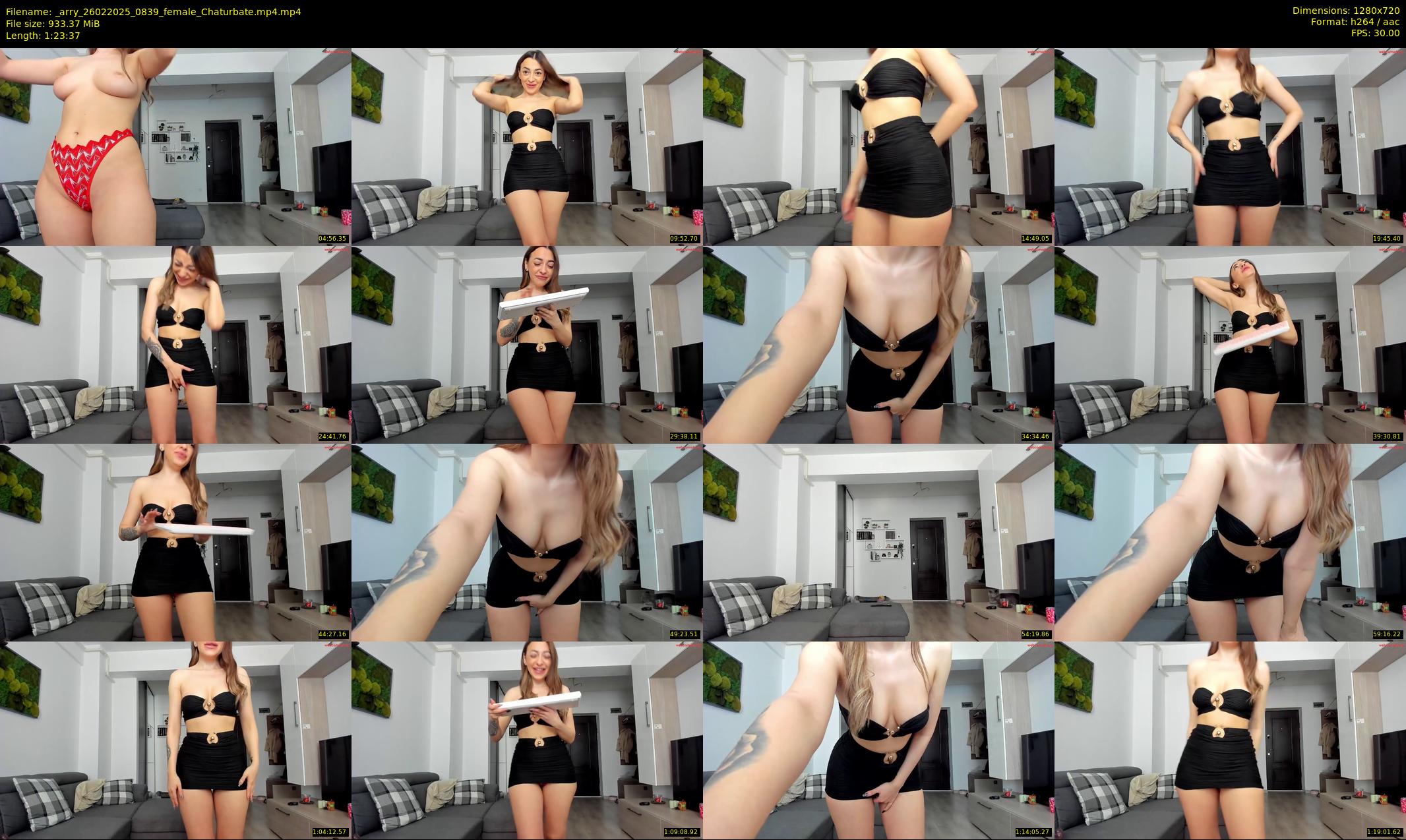 _arry — 84 minute Chaturbate female cam show recording, 720p, Feb 26, 2025