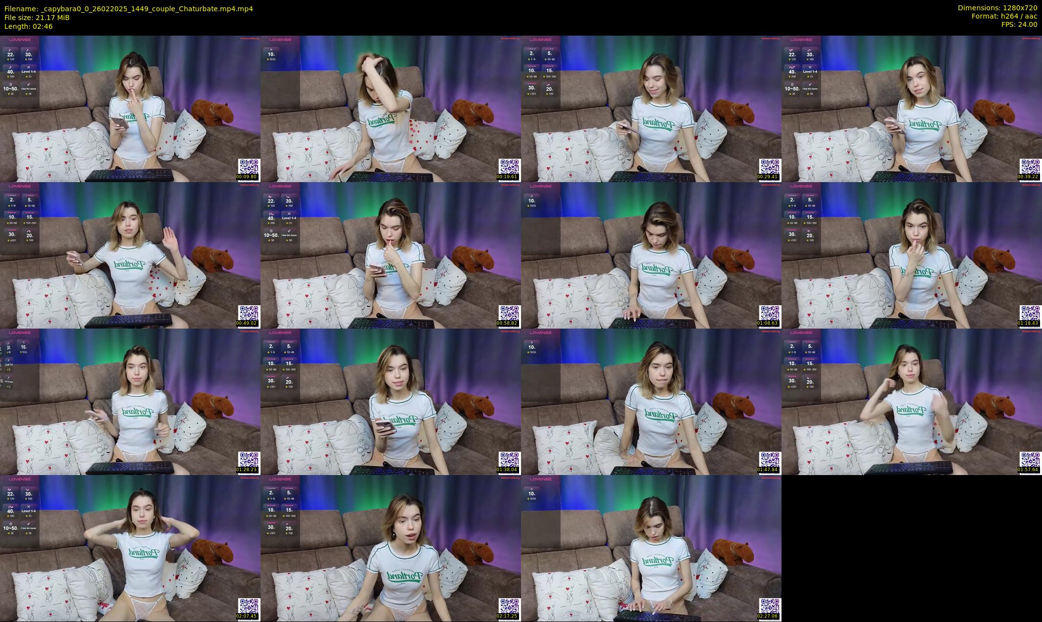 _capybara0_0 — 3 minute Chaturbate couple cam show recording, 720p, Feb 26, 2025