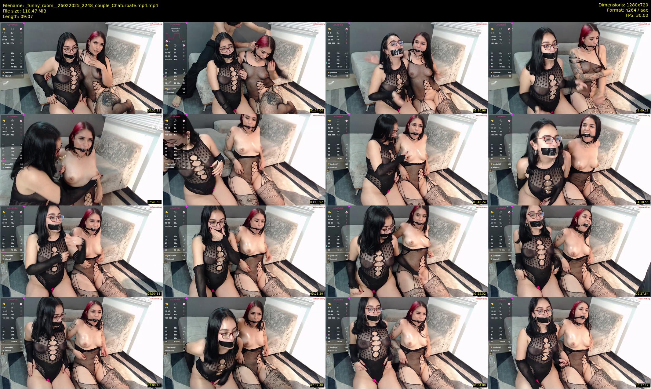 _funny_room_ — 10 minute Chaturbate couple cam show recording, 720p, Feb 26, 2025