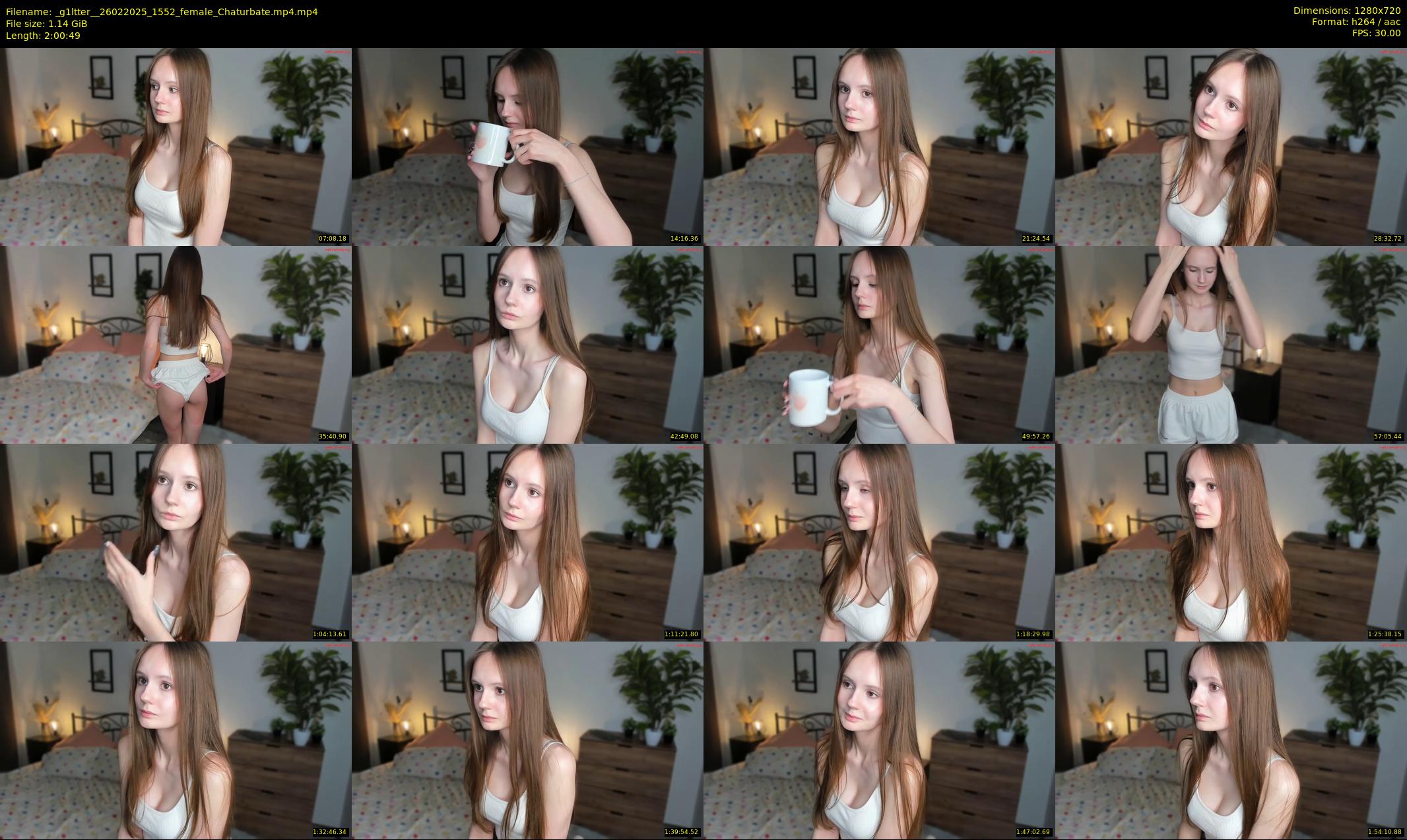 _g1ltter_ — 121 minute Chaturbate female cam show recording, 720p, Feb 26, 2025