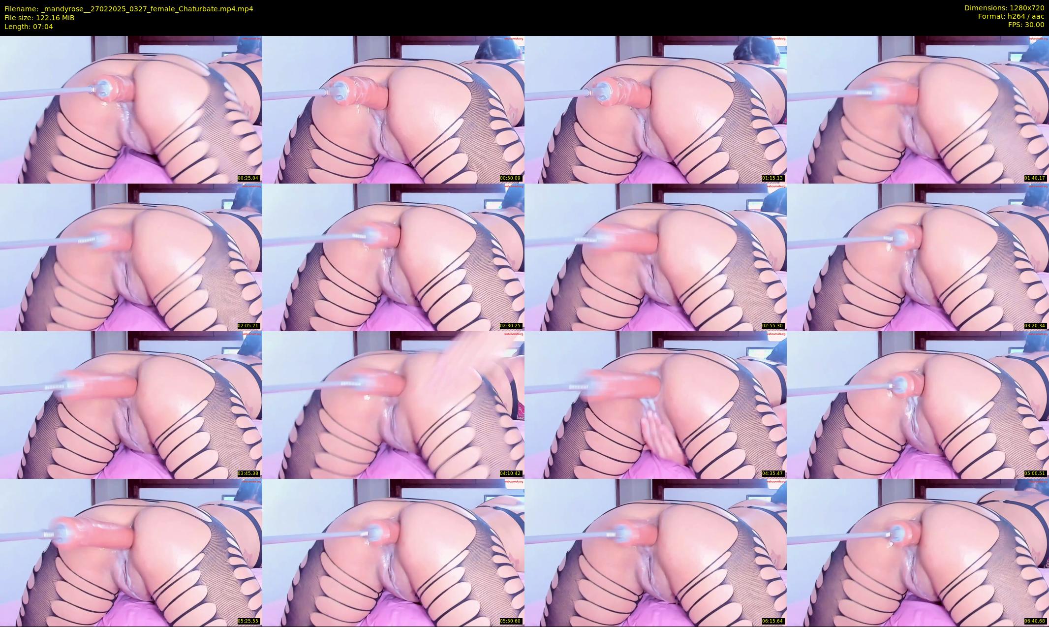 _mandyrose_ — 8 minute Chaturbate female cam show recording, 720p, Feb 27, 2025