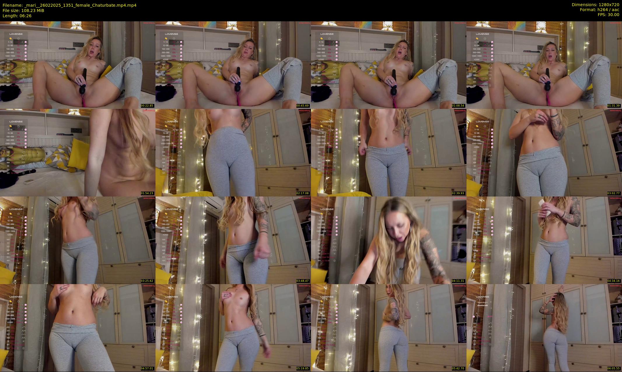 _mari_ — 7 minute Chaturbate female cam show recording, 720p, Feb 26, 2025