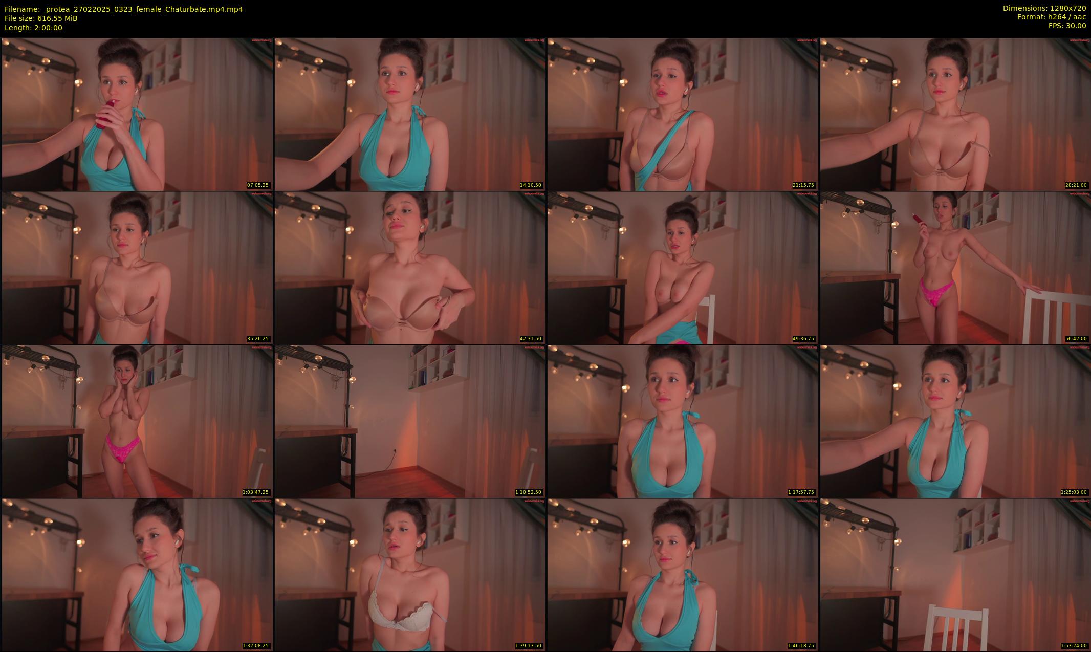 _protea — 120 minute Chaturbate female cam show recording, 720p, Feb 27, 2025
