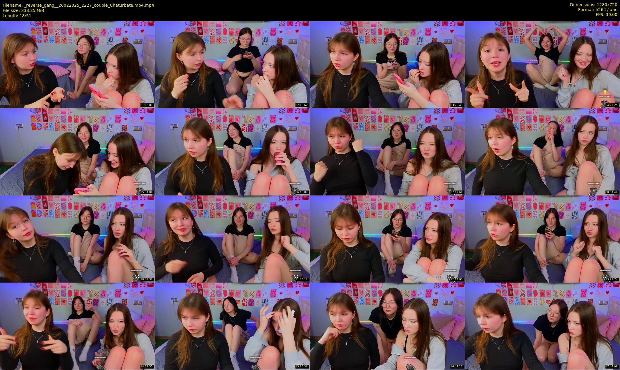 _reverse_gang_ — 19 minute Chaturbate couple cam show recording, 720p, Feb 26, 2025