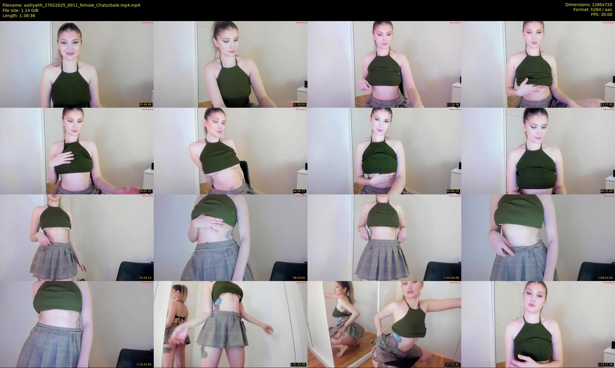 aalliyahh — 99 minute Chaturbate female cam show recording, 720p, Feb 27, 2025