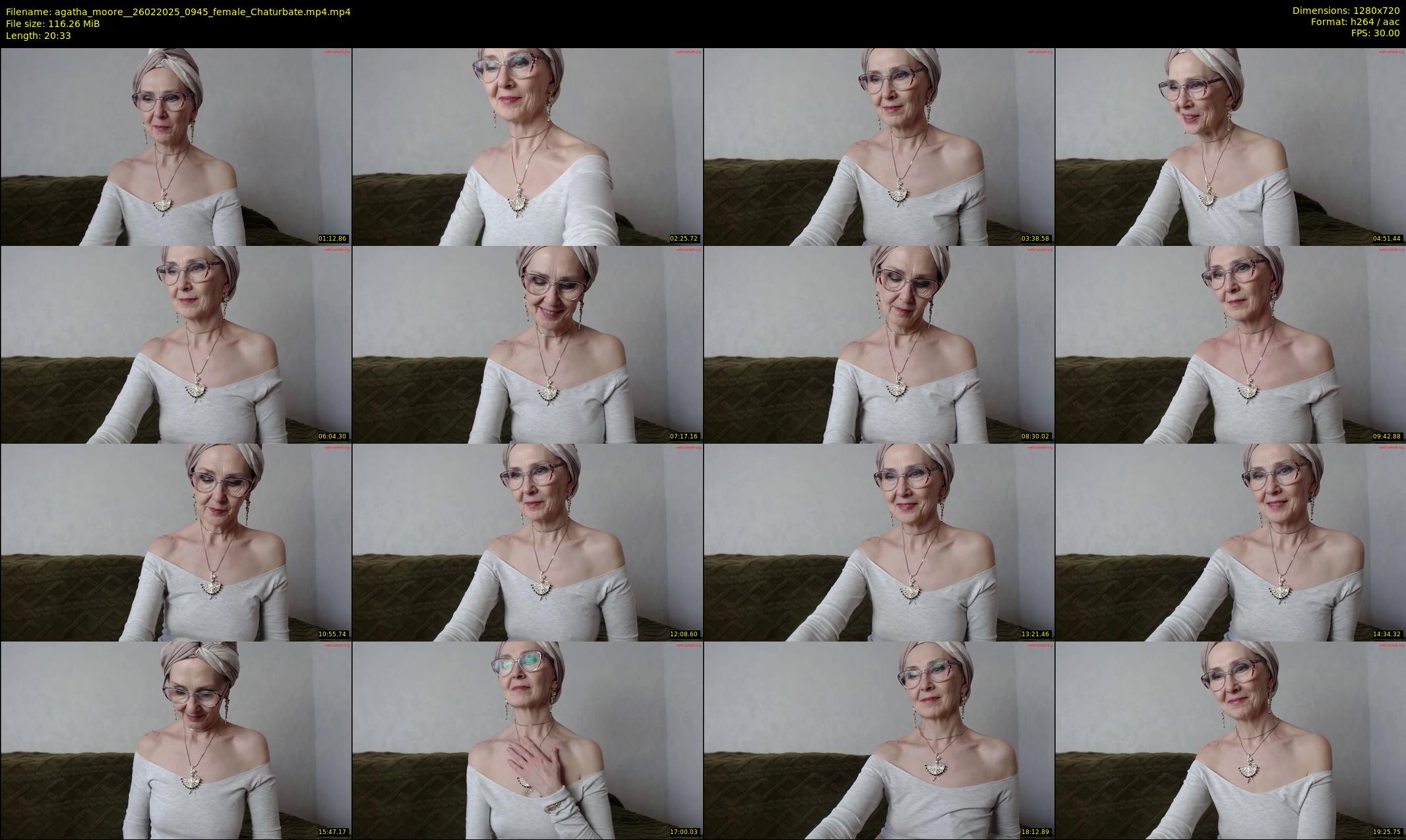 agatha_moore_ — 21 minute Chaturbate female cam show recording, 720p, Feb 26, 2025