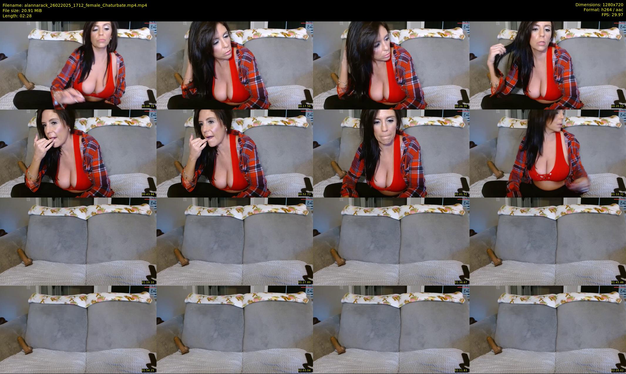 alannarack — 3 minute Chaturbate female cam show recording, 720p, Feb 26, 2025