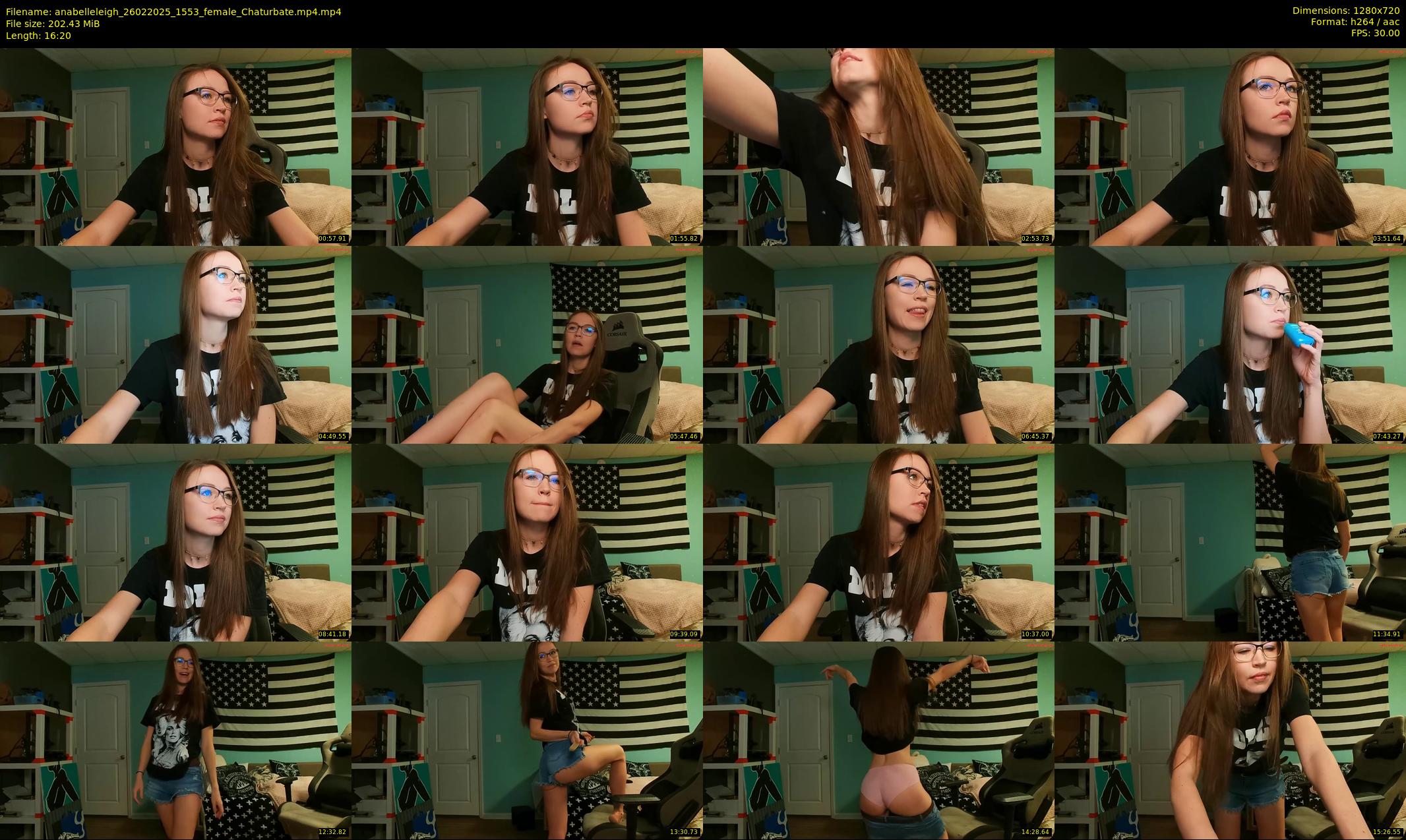 anabelleleigh — 17 minute Chaturbate female cam show recording, 720p, Feb 26, 2025