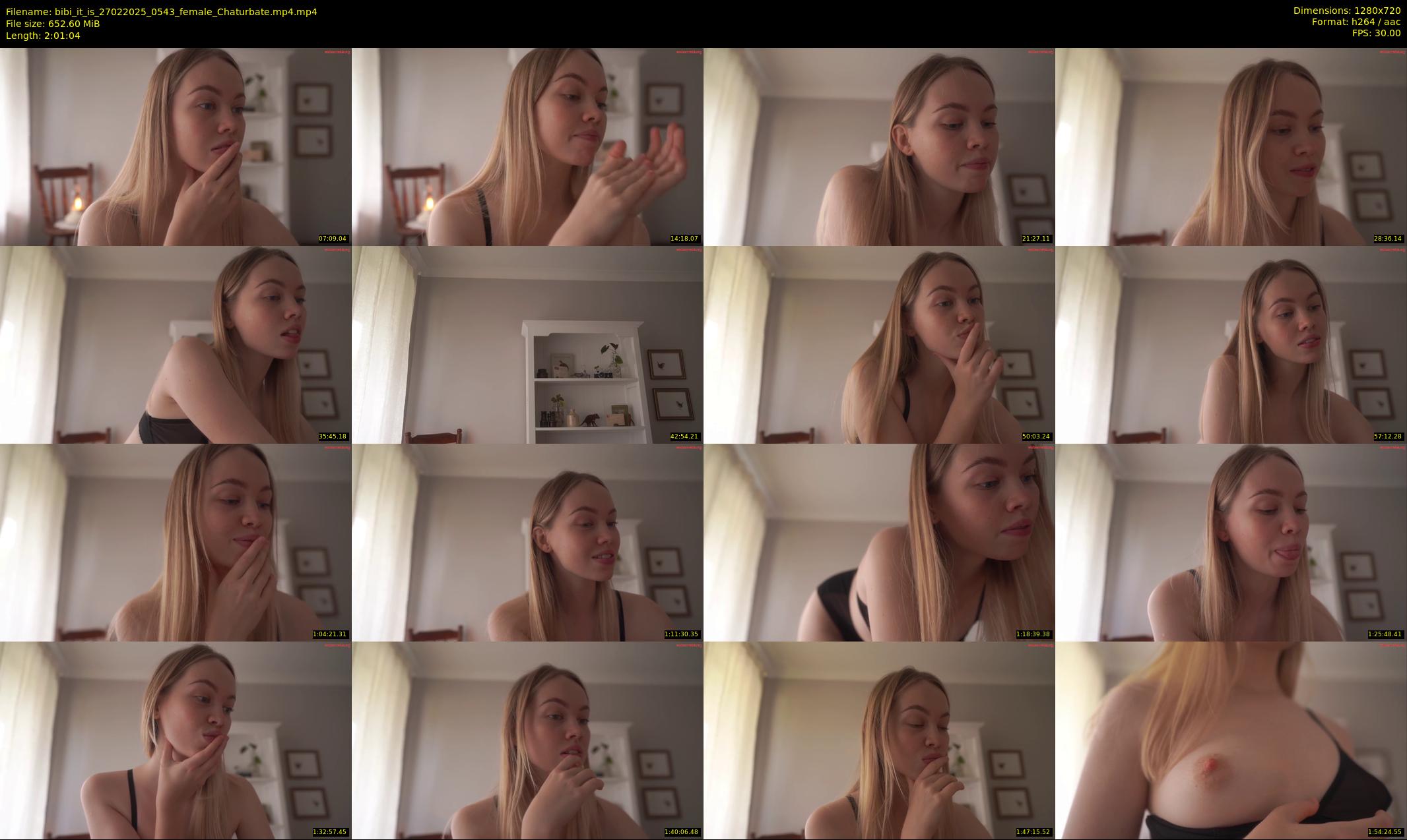 bibi_it_is — 122 minute Chaturbate female cam show recording, 720p, Feb 27, 2025