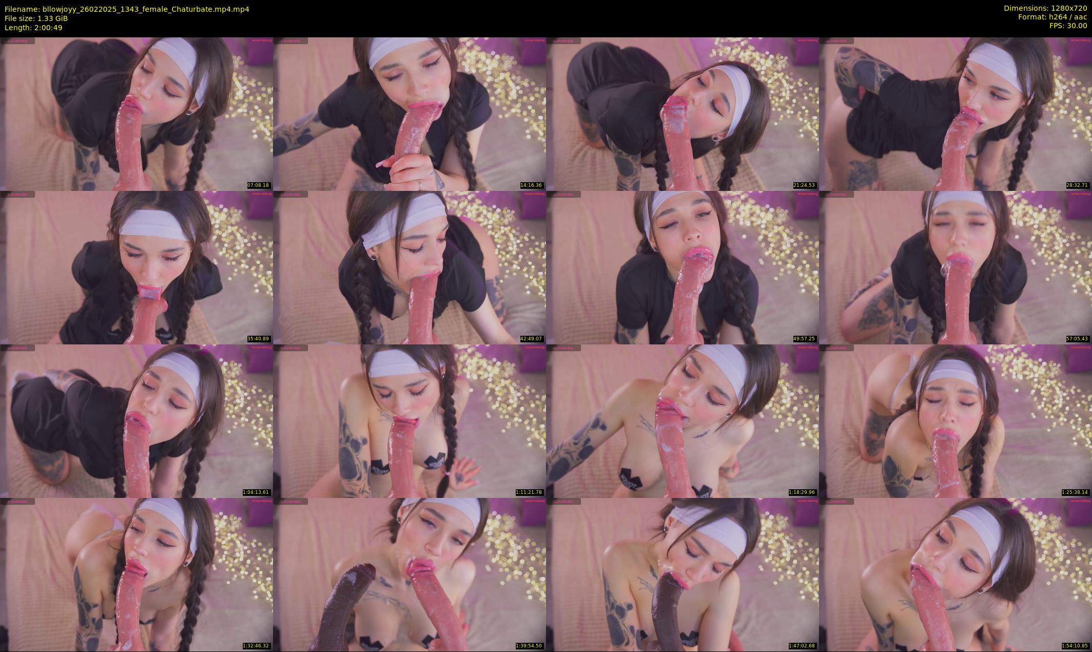 bllowjoyy — 121 minute Chaturbate female cam show recording, 720p, Feb 26, 2025
