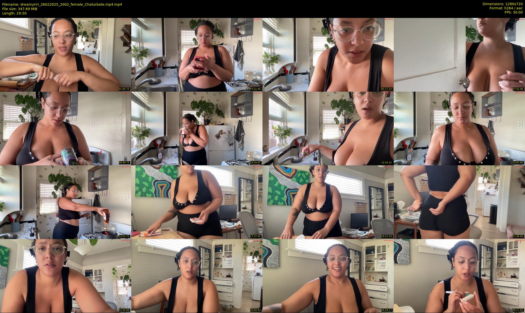 dreamyriri — 30 minute Chaturbate female cam show recording, 720p, Feb 26, 2025