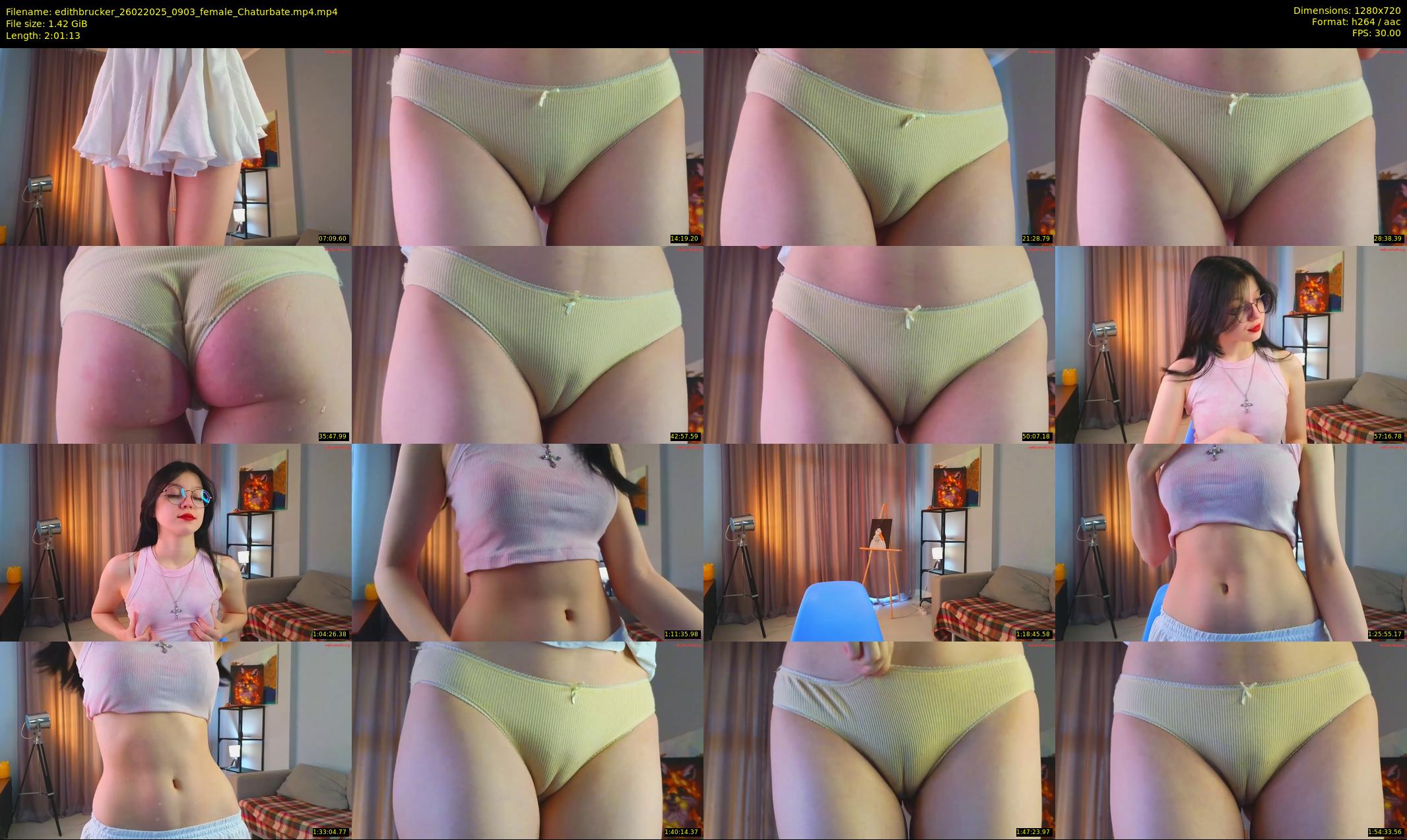 edithbrucker — 122 minute Chaturbate female cam show recording, 720p, Feb 26, 2025