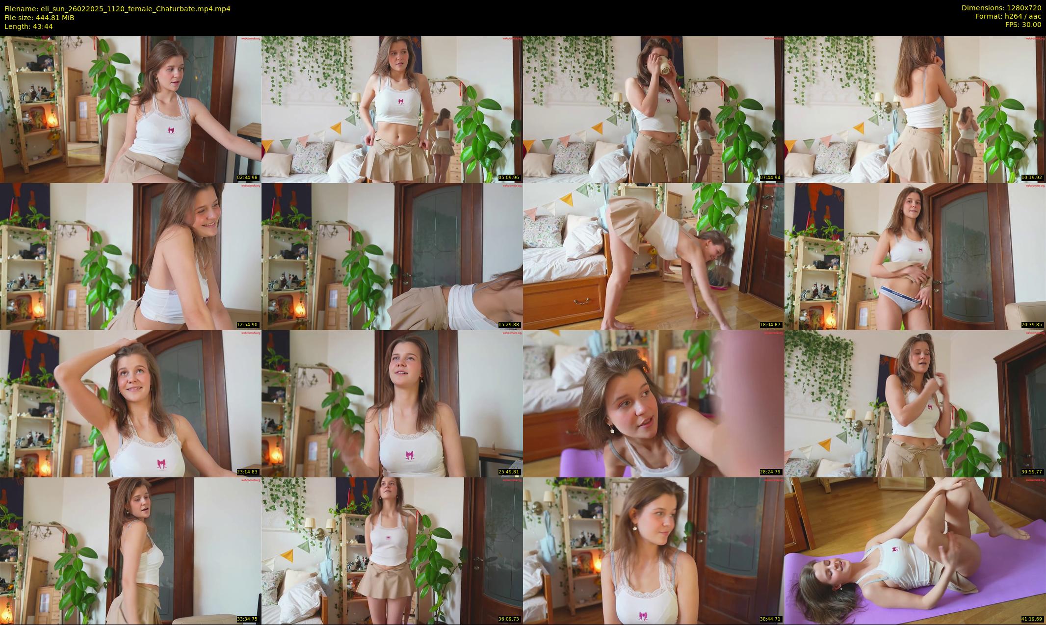 eli_sun — 44 minute Chaturbate female cam show recording, 720p, Feb 26, 2025