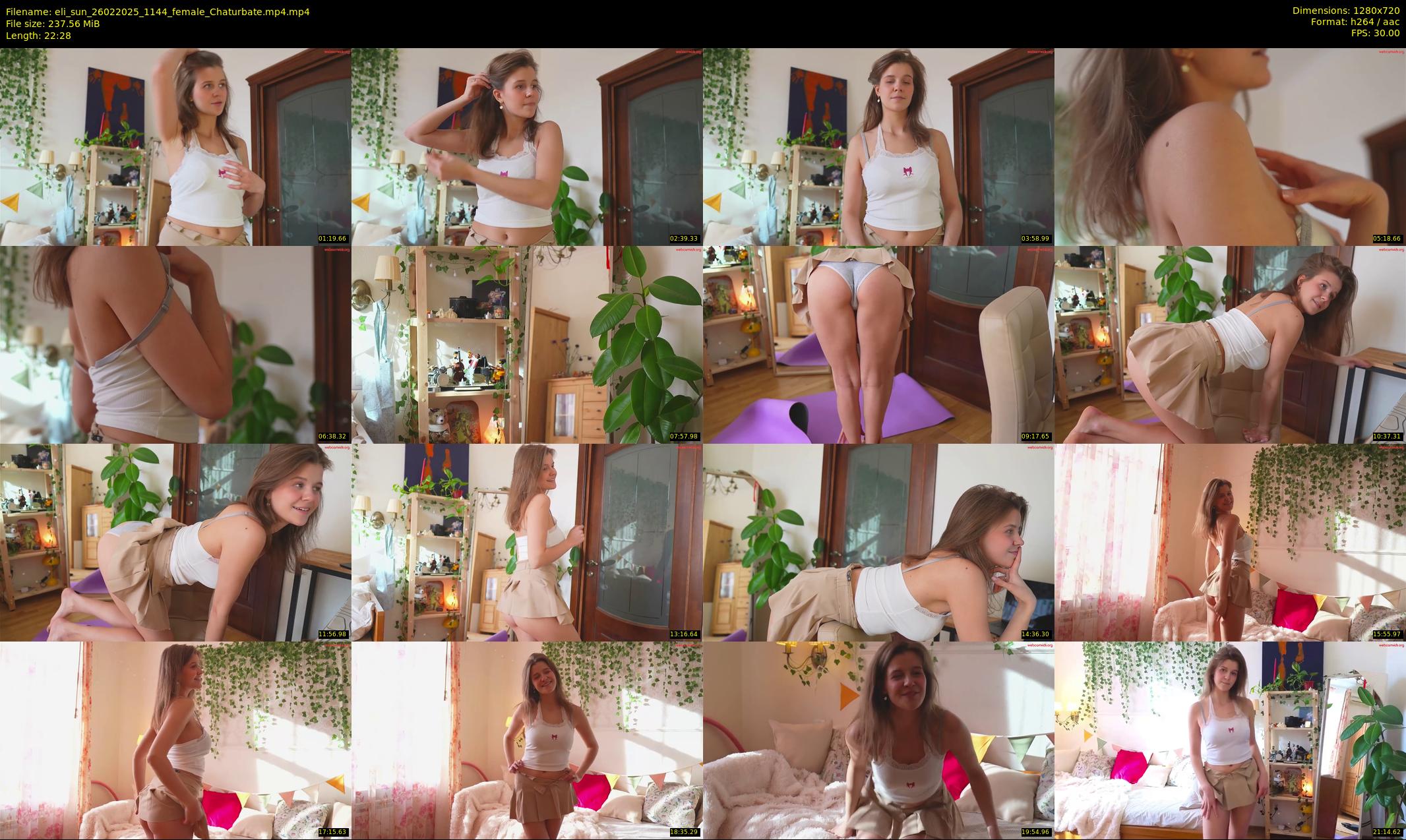 eli_sun — 23 minute Chaturbate female cam show recording, 720p, Feb 26, 2025