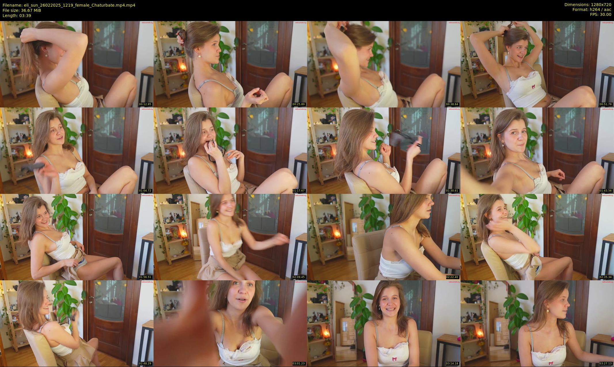 eli_sun — 4 minute Chaturbate female cam show recording, 720p, Feb 26, 2025