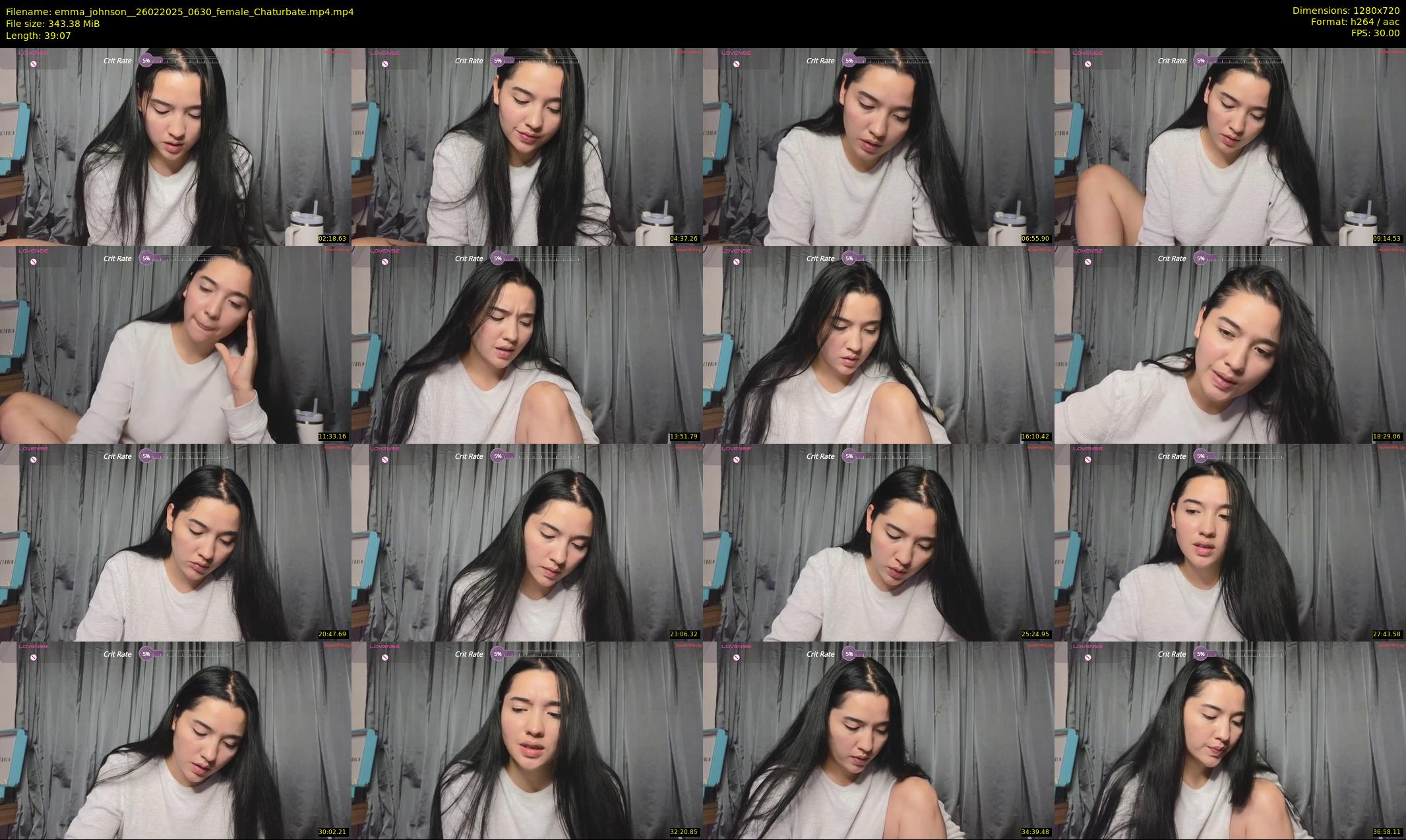 emma_johnson_ — 40 minute Chaturbate female cam show recording, 720p, Feb 26, 2025