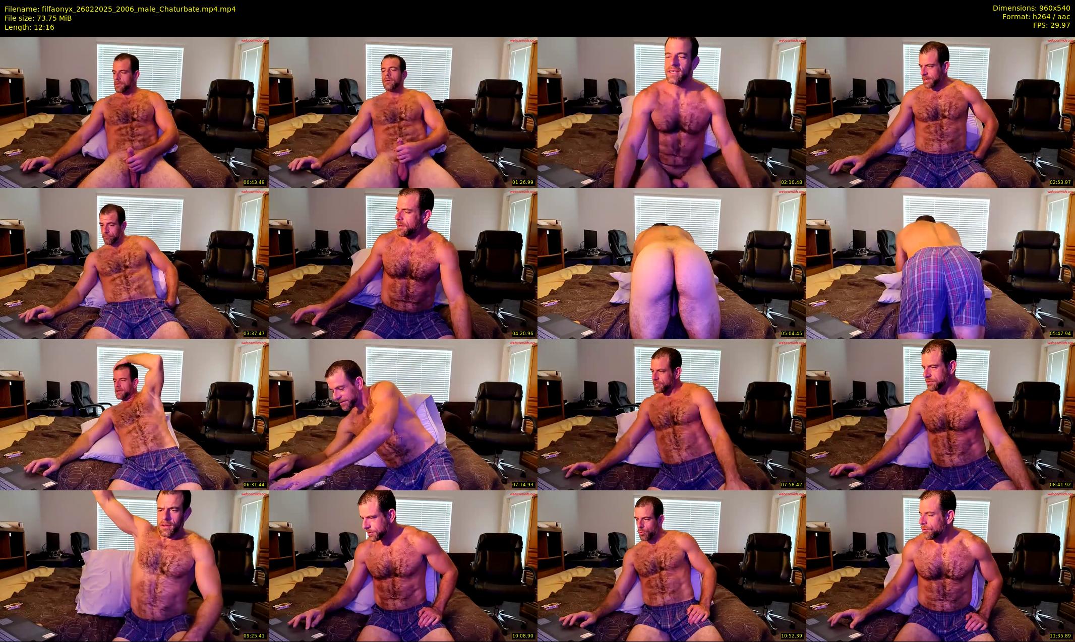 filfaonyx — 13 minute Chaturbate male cam show recording, 480p, Feb 26, 2025