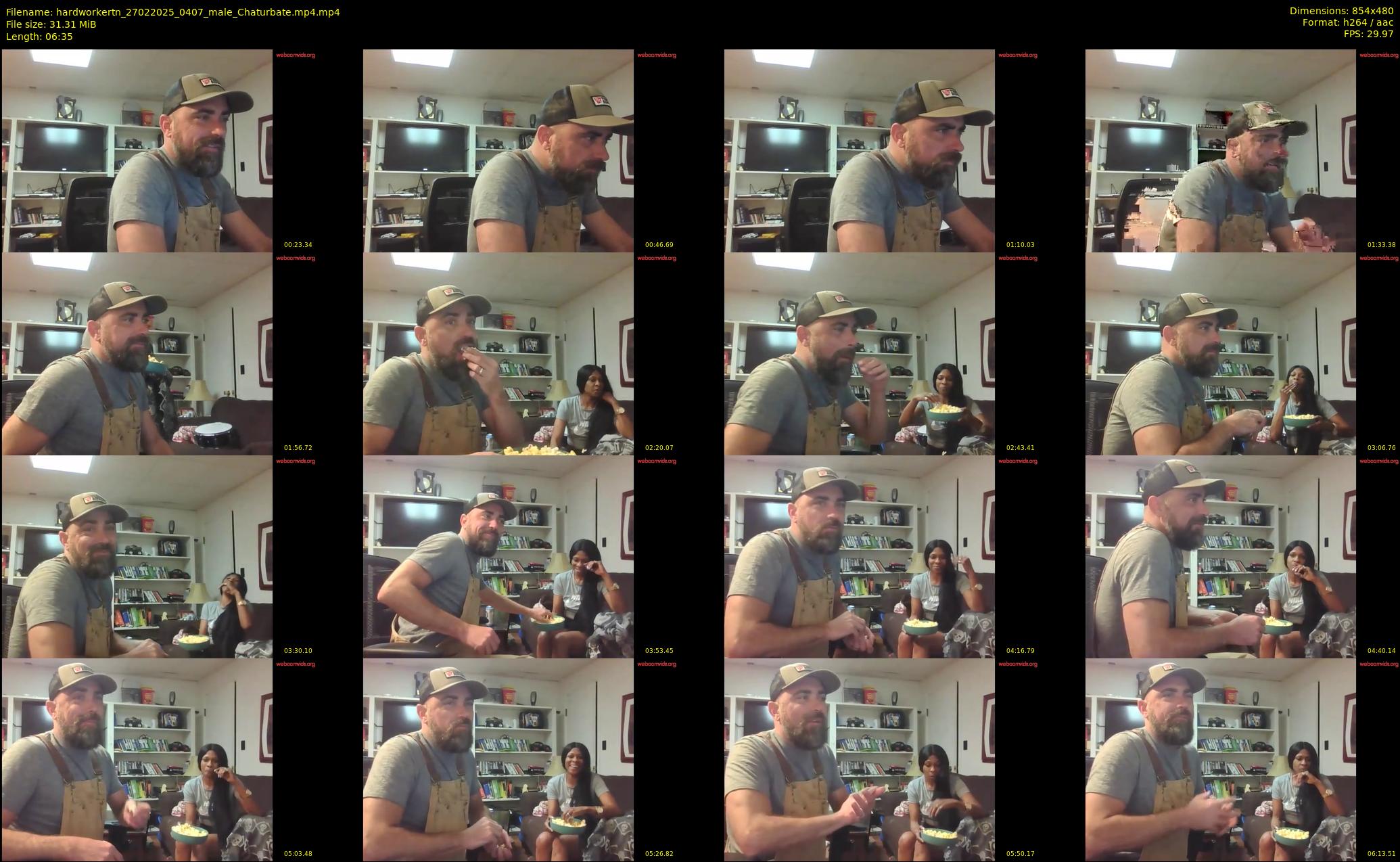 hardworkertn — 7 minute Chaturbate male cam show recording, 480p, Feb 27, 2025