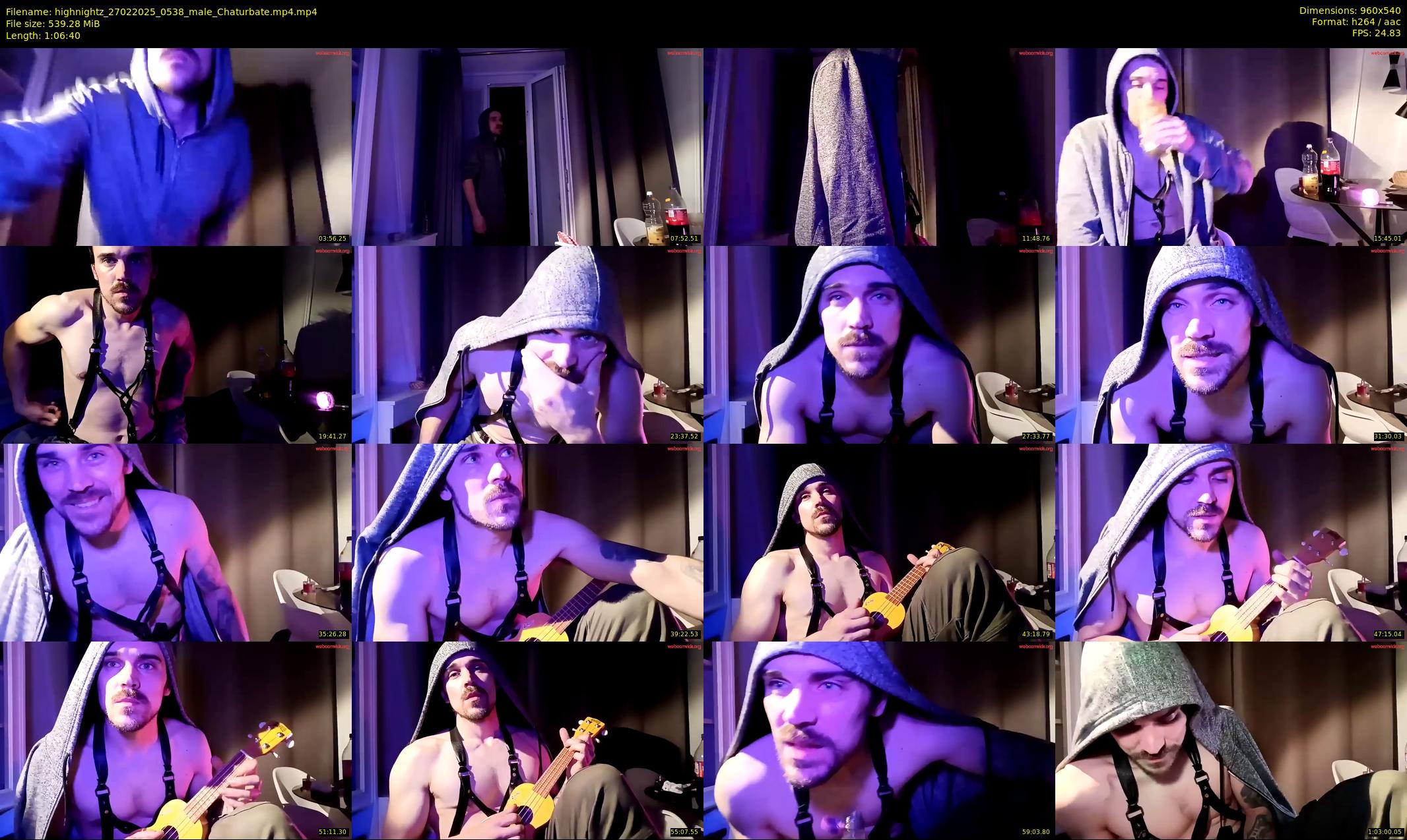 highnightz — 67 minute Chaturbate male cam show recording, 480p, Feb 27, 2025