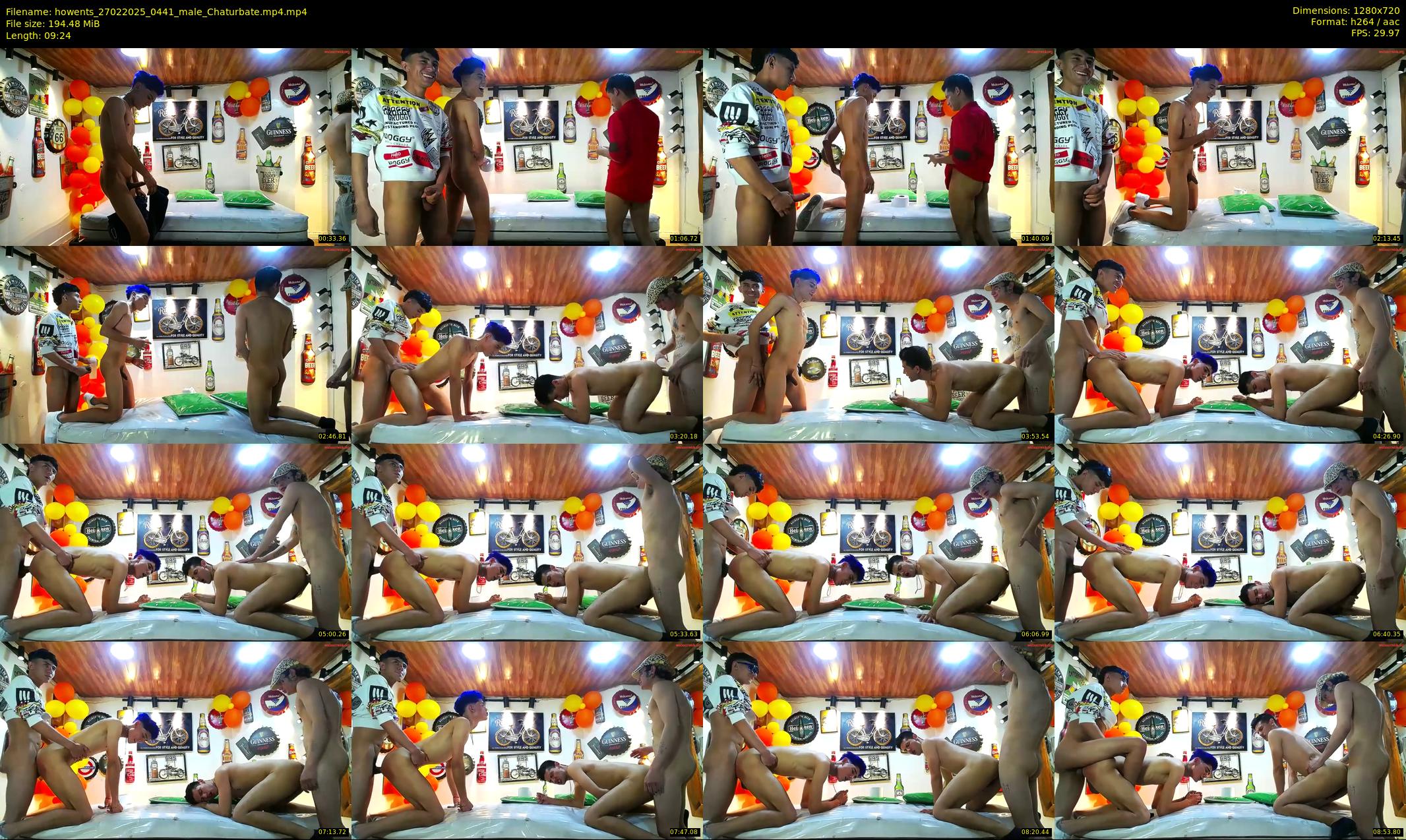 howents — 10 minute Chaturbate male cam show recording, 720p, Feb 27, 2025