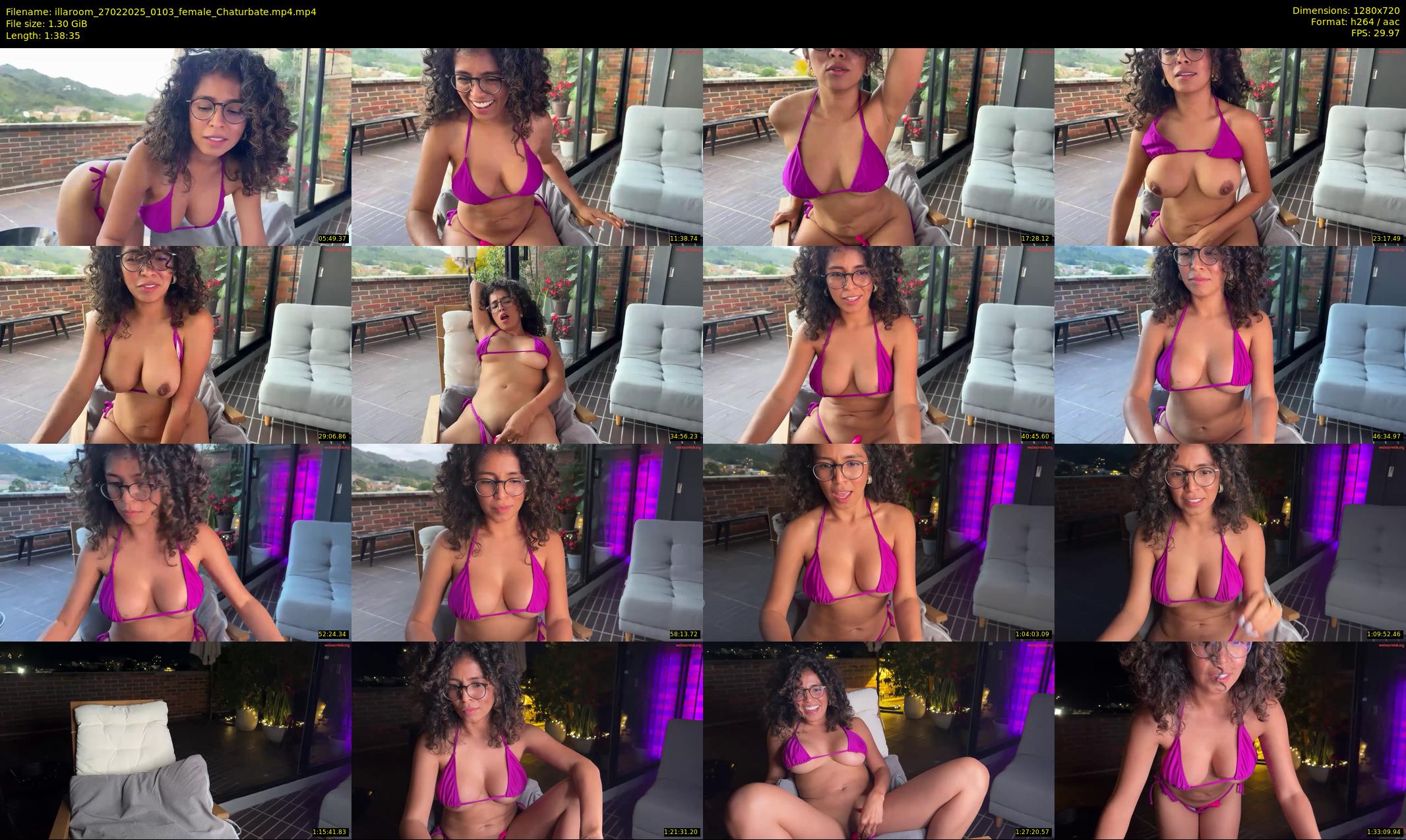 illaroom — 99 minute Chaturbate female cam show recording, 720p, Feb 27, 2025