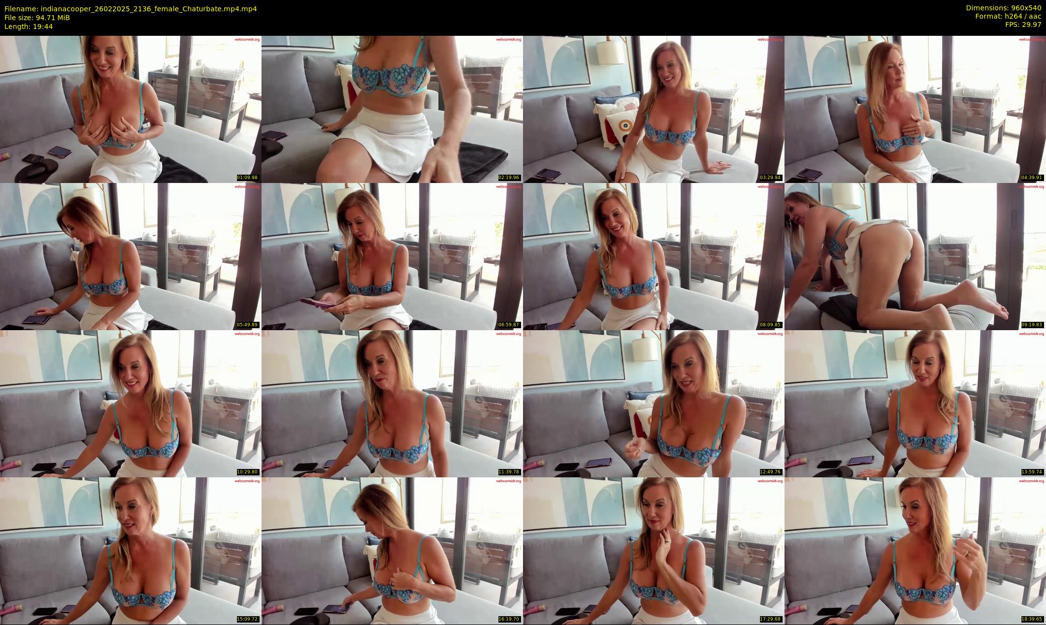 indianacooper — 20 minute Chaturbate female cam show recording, 480p, Feb 26, 2025