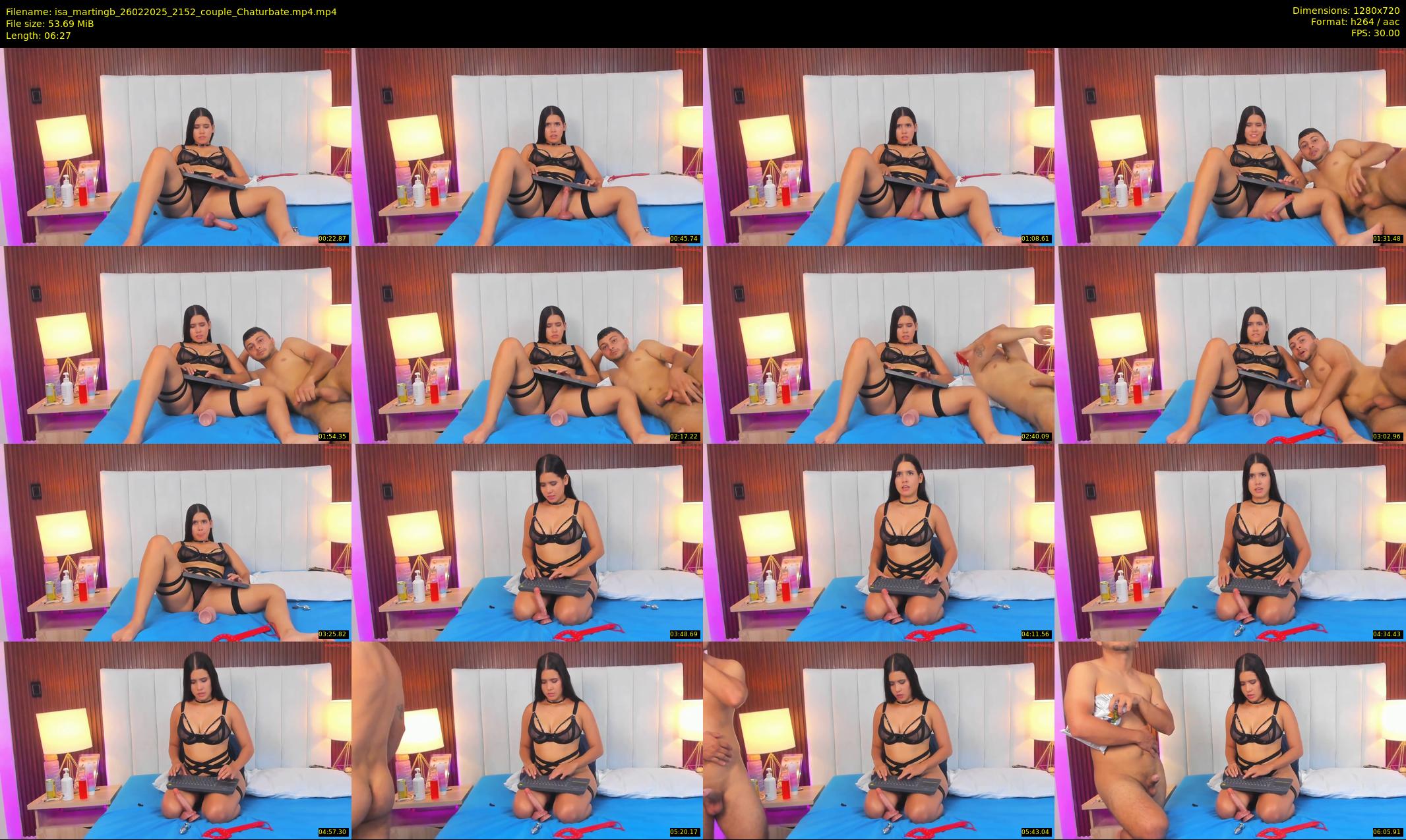 isa_martingb — 7 minute Chaturbate couple cam show recording, 720p, Feb 26, 2025