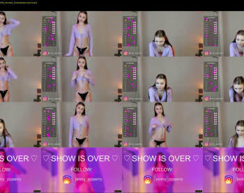 jenny_perry — 12 minute Chaturbate female cam show recording, 720p, Feb 27, 2025