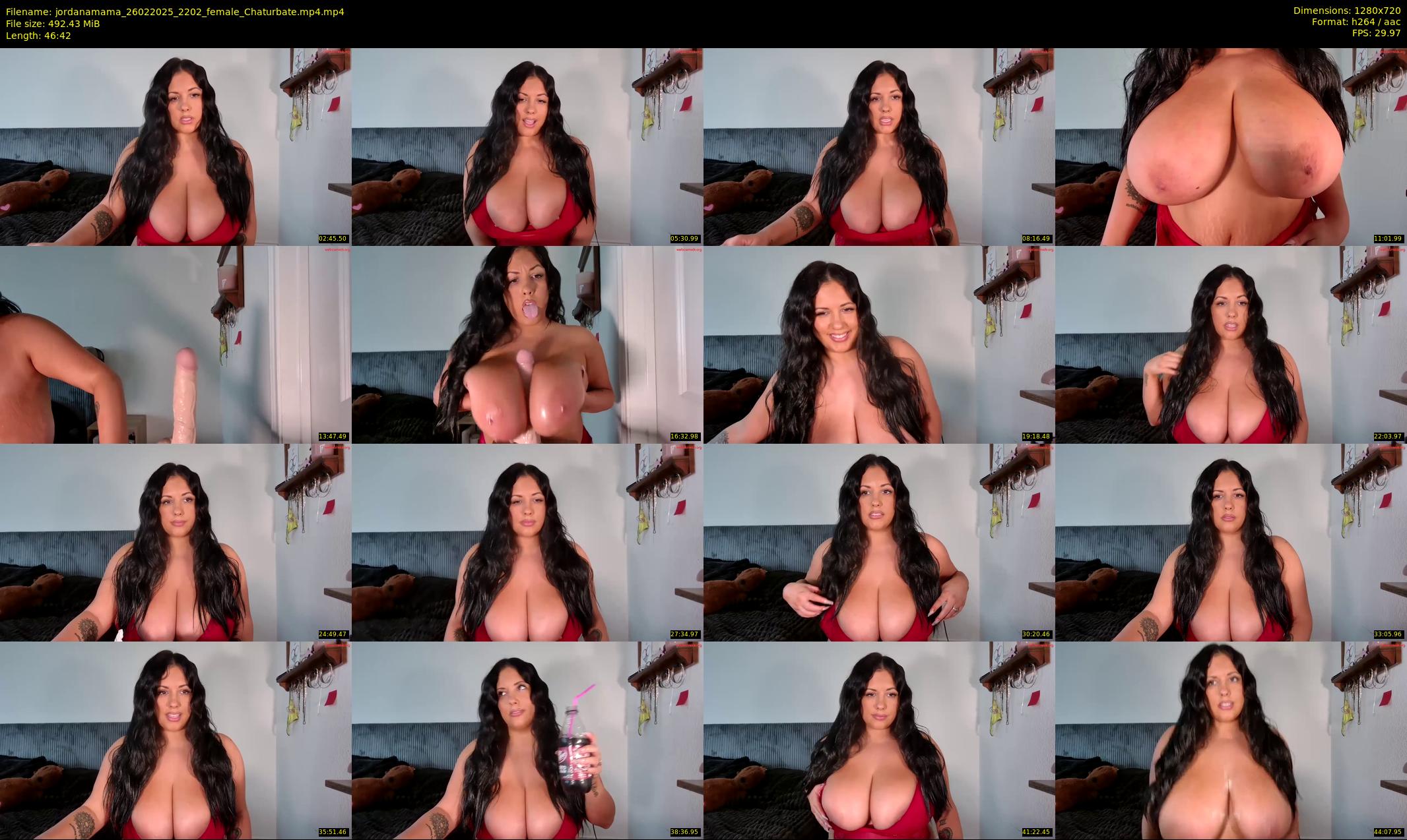 jordanamama — 47 minute Chaturbate couple cam show recording, 720p, Feb 26, 2025