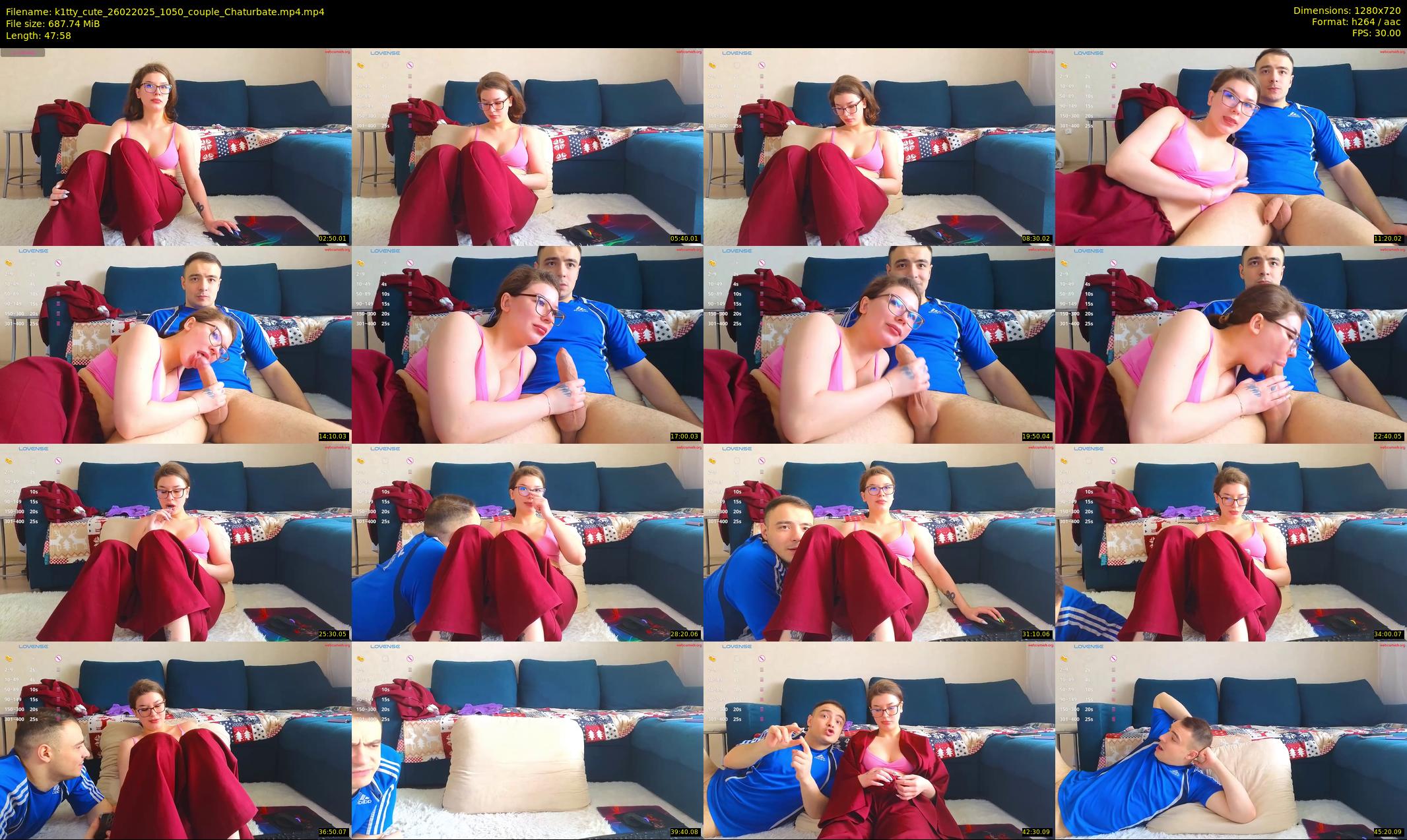 k1tty_cute — 48 minute Chaturbate female cam show recording, 720p, Feb 26, 2025