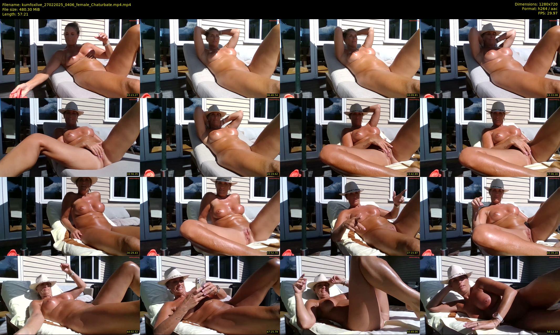 kumfoxlive — 58 minute Chaturbate couple cam show recording, 720p, Feb 27, 2025