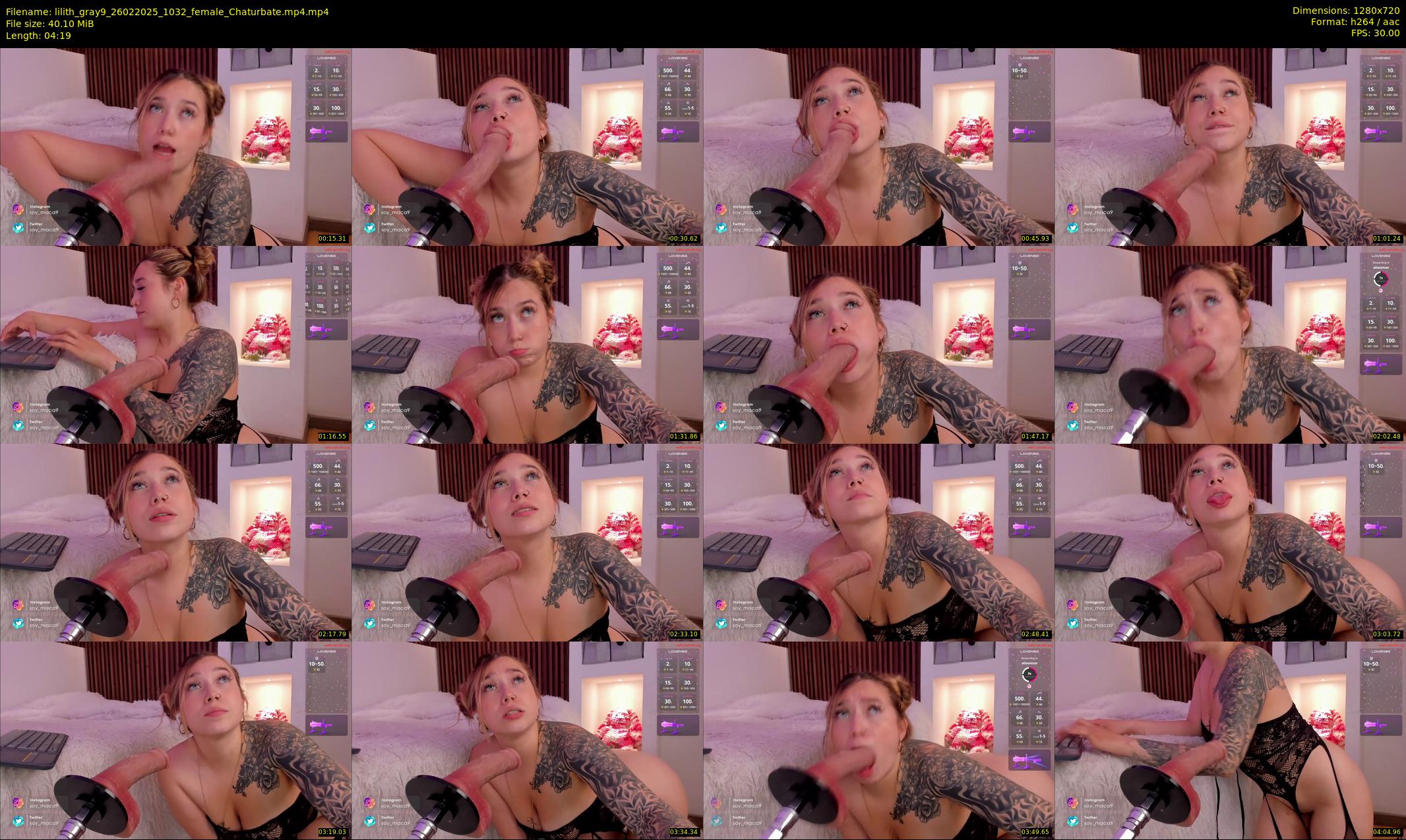 lilith_gray9 — 5 minute Chaturbate female cam show recording, 720p, Feb 26, 2025