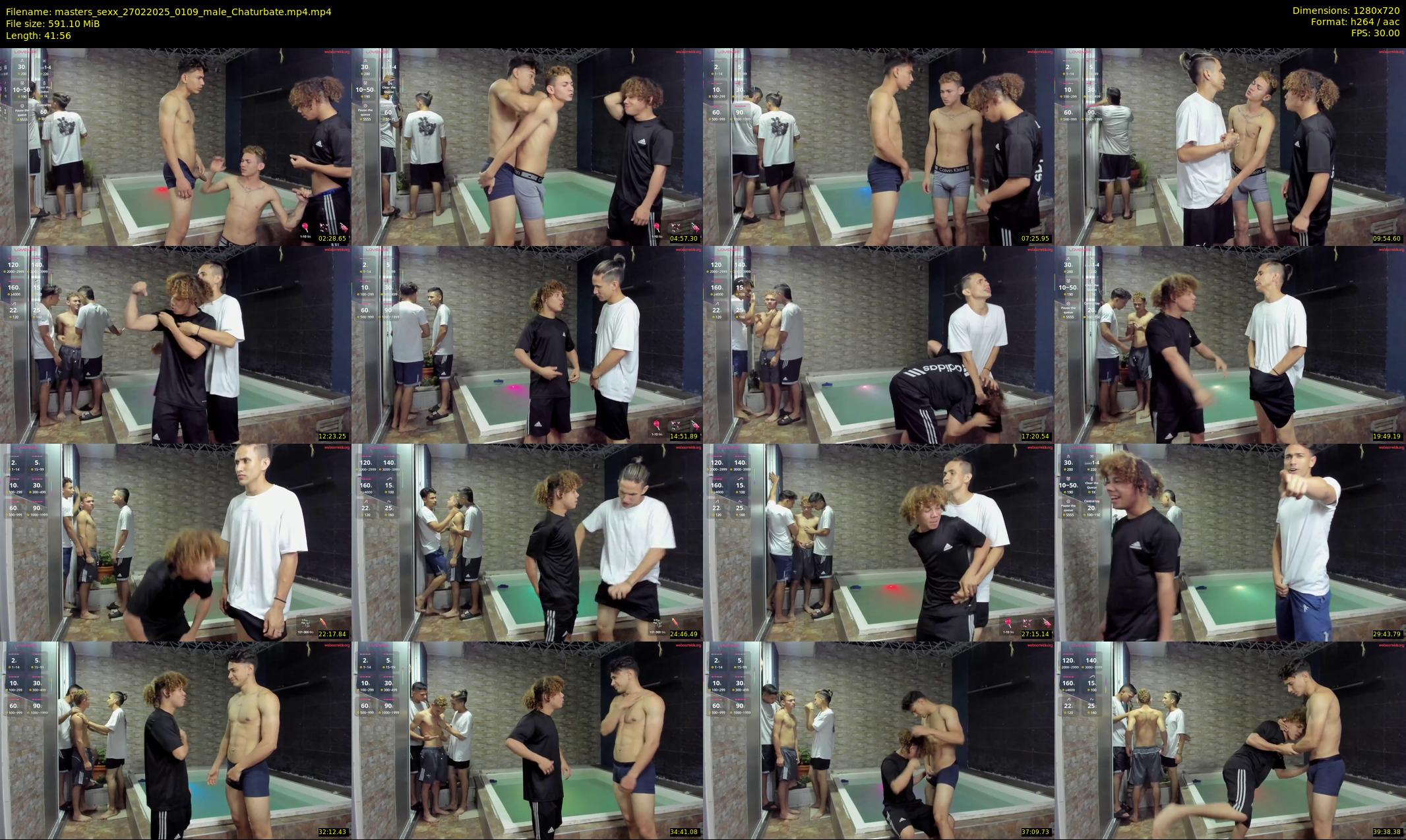 masters_sexx — 42 minute Chaturbate male cam show recording, 720p, Feb 27, 2025