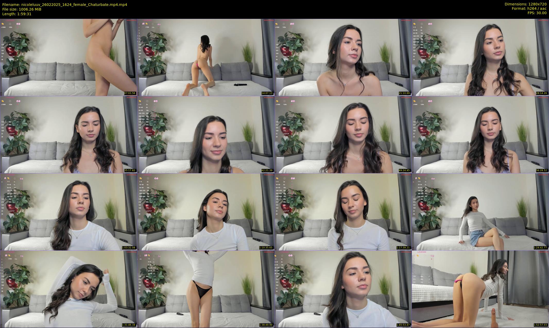 nicoleluuv — 120 minute Chaturbate female cam show recording, 720p, Feb 26, 2025