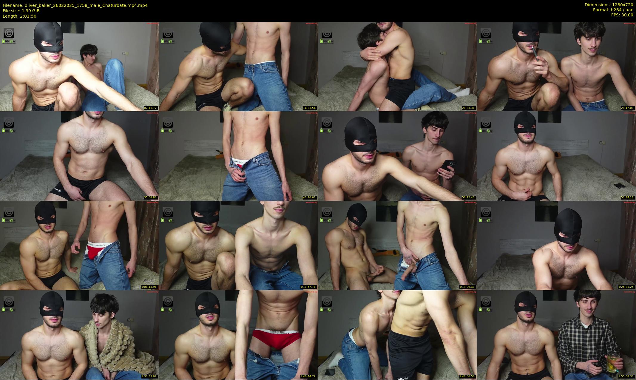 oliver_baker — 122 minute Chaturbate male cam show recording, 720p, Feb 26, 2025