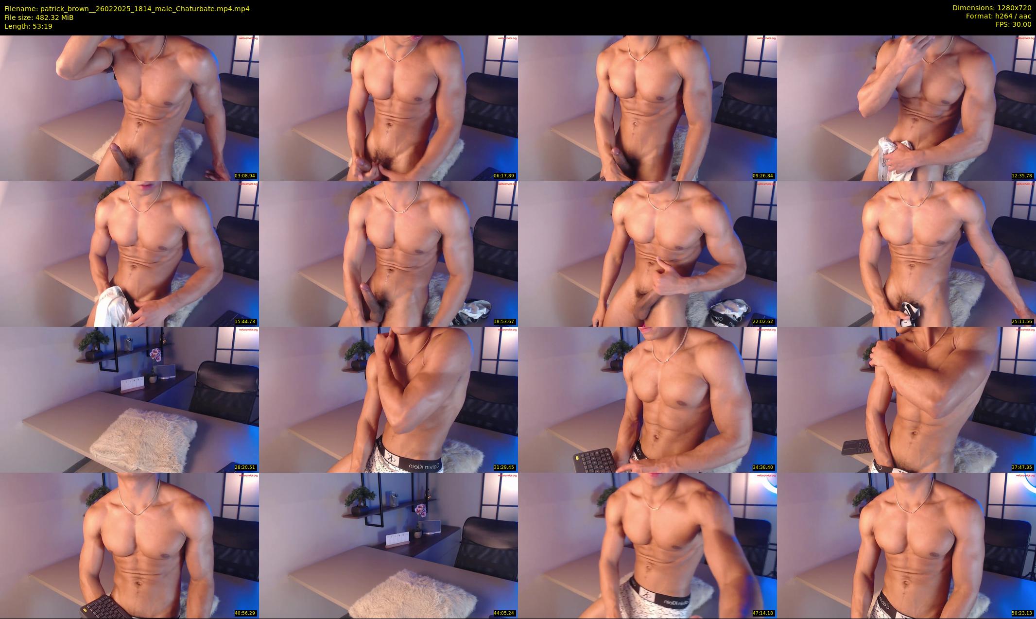 patrick_brown_ — 54 minute Chaturbate male cam show recording, 720p, Feb 26, 2025