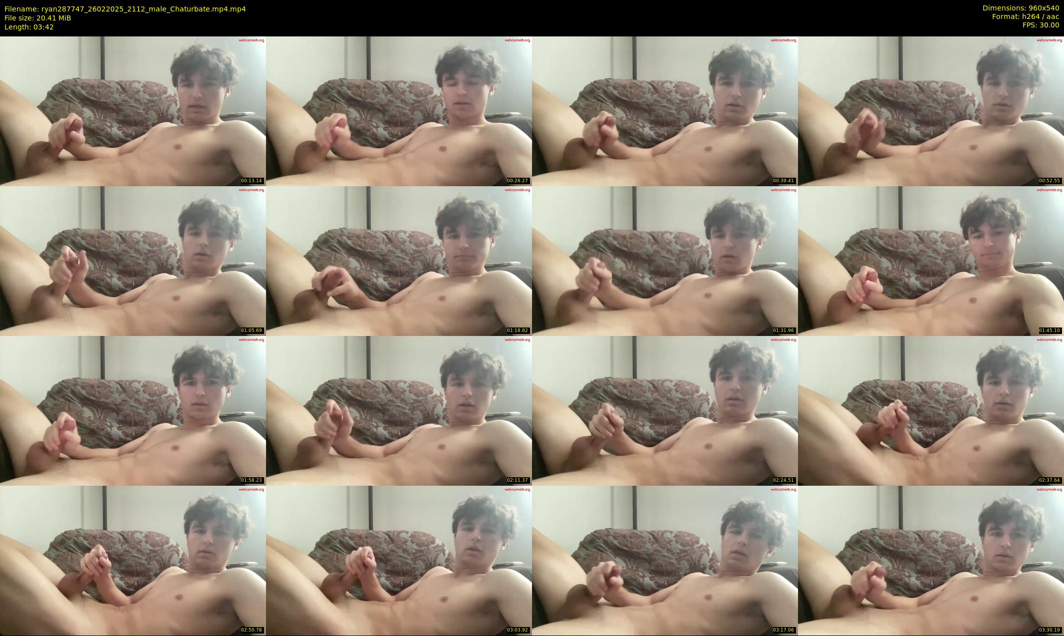 ryan287747 — 4 minute Chaturbate male cam show recording, 480p, Feb 26, 2025