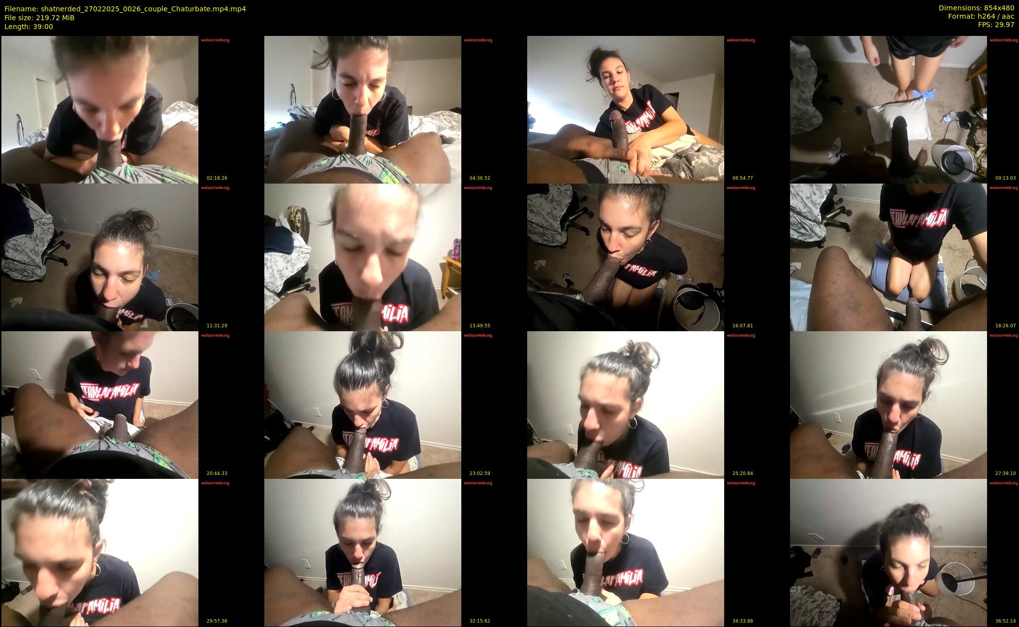 shatnerded — 39 minute Chaturbate couple cam show recording, 480p, Feb 27, 2025