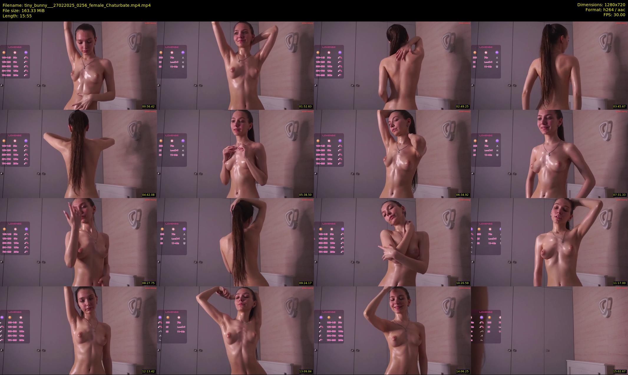 tiny_bunny__ — 16 minute Chaturbate female cam show recording, 720p, Feb 27, 2025