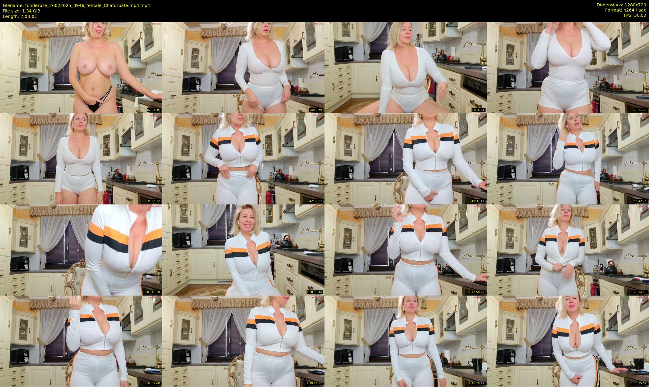 tunderose — 121 minute Chaturbate female cam show recording, 720p, Feb 26, 2025