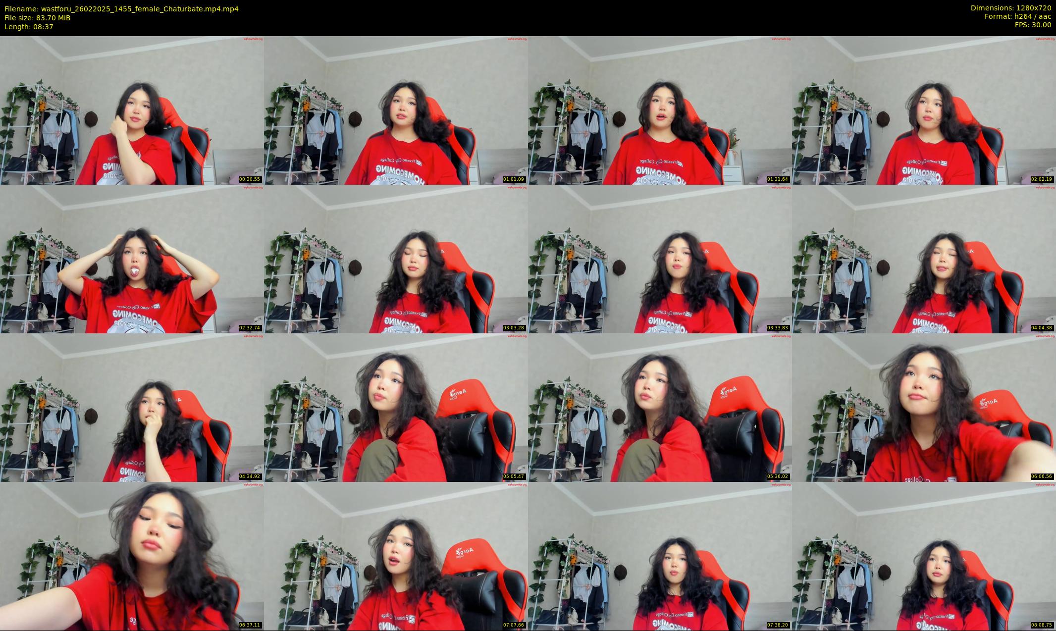 wastforu — 9 minute Chaturbate female cam show recording, 720p, Feb 26, 2025