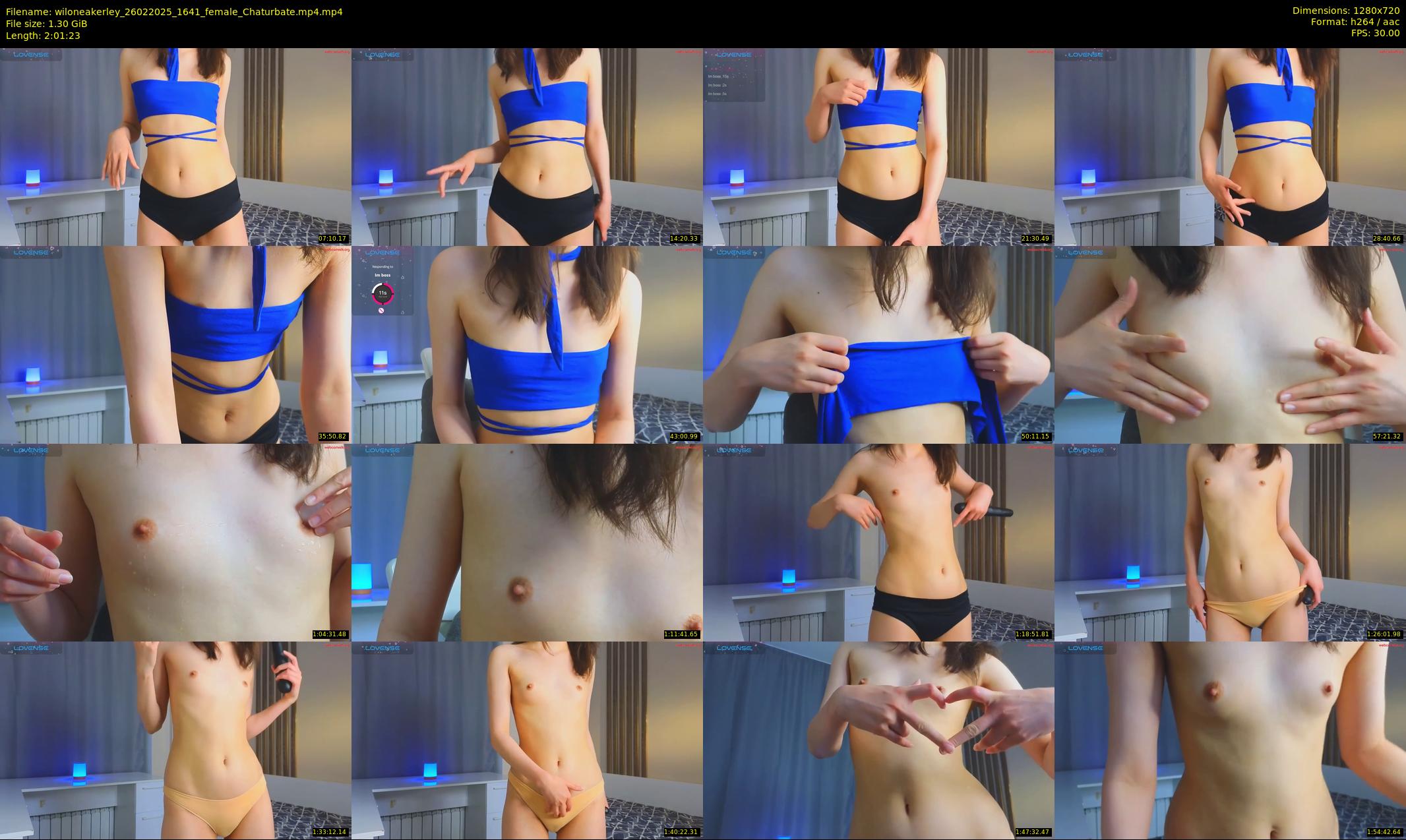 wiloneakerley — 122 minute Chaturbate female cam show recording, 720p, Feb 26, 2025