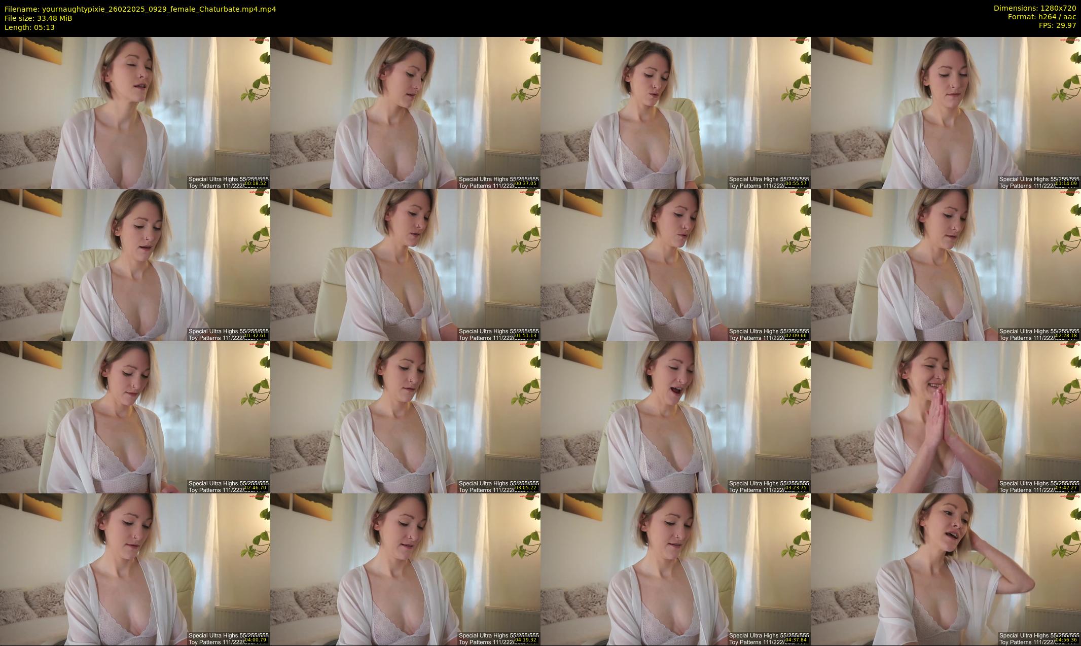 yournaughtypixie — 6 minute Chaturbate couple cam show recording, 720p, Feb 26, 2025