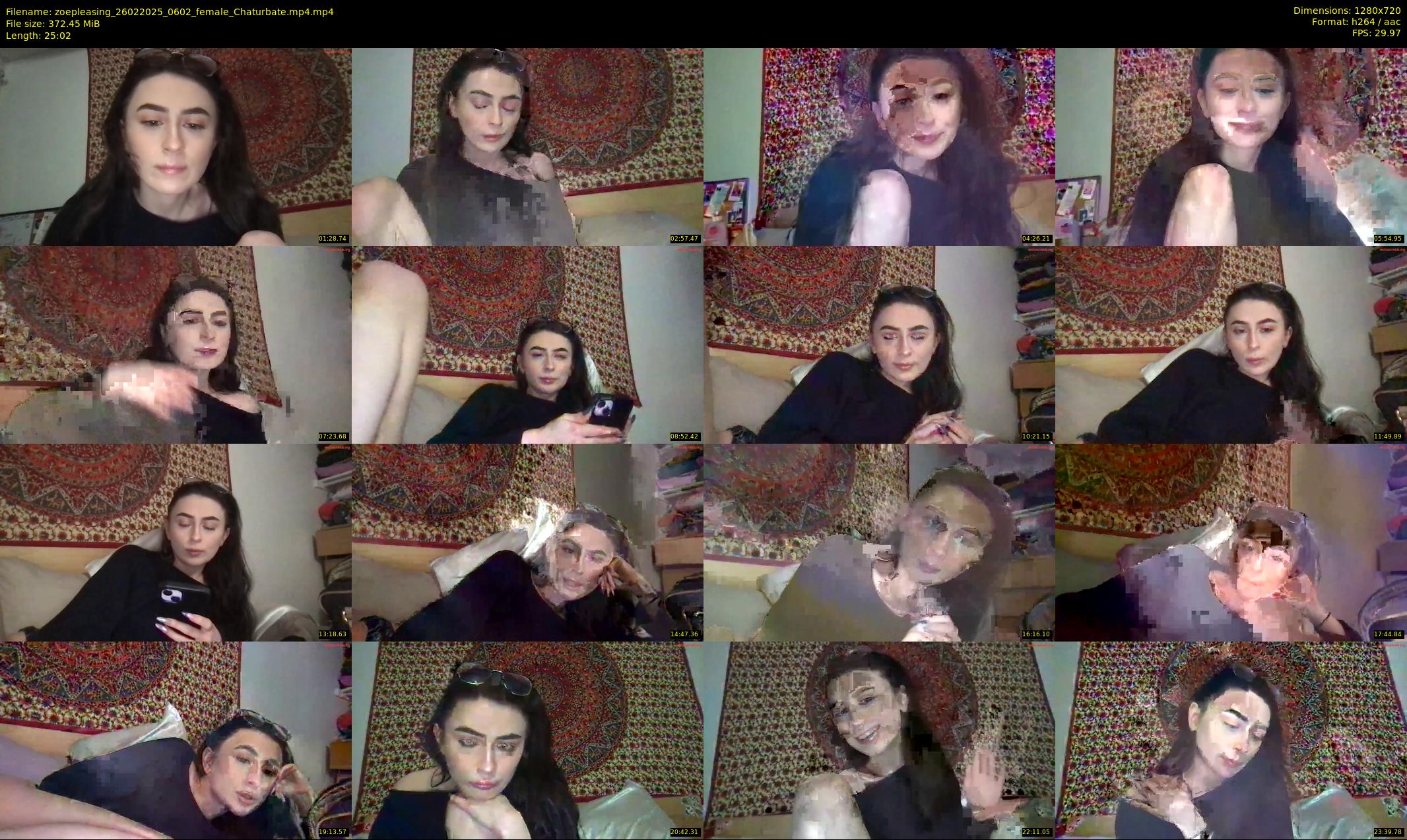 zoepleasing — 26 minute Chaturbate female cam show recording, 720p, Feb 26, 2025