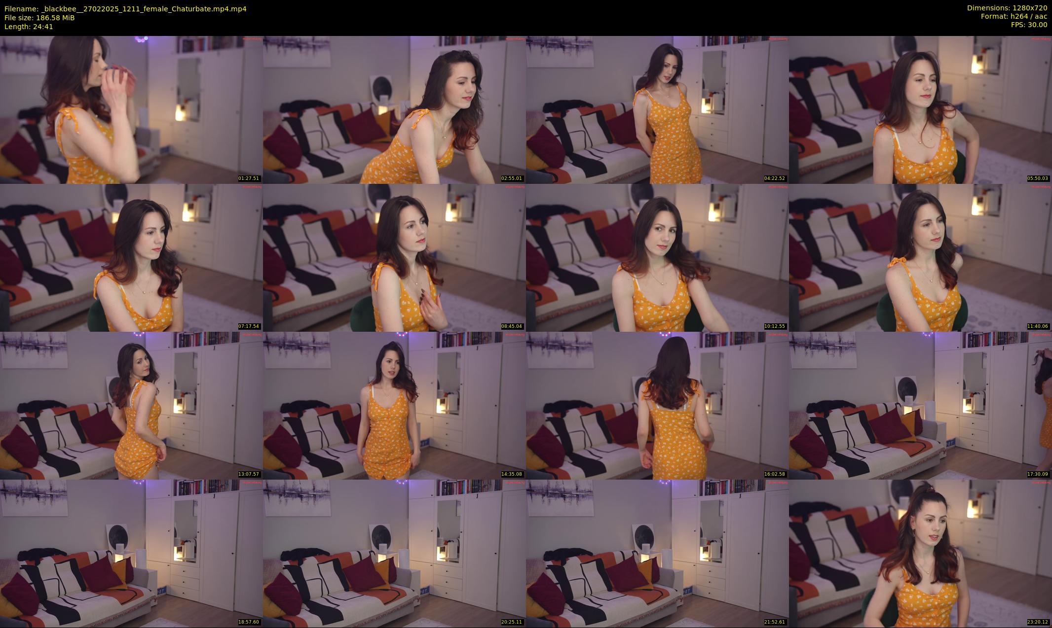 _blackbee_ — 25 minute Chaturbate female cam show recording, 720p, Feb 27, 2025