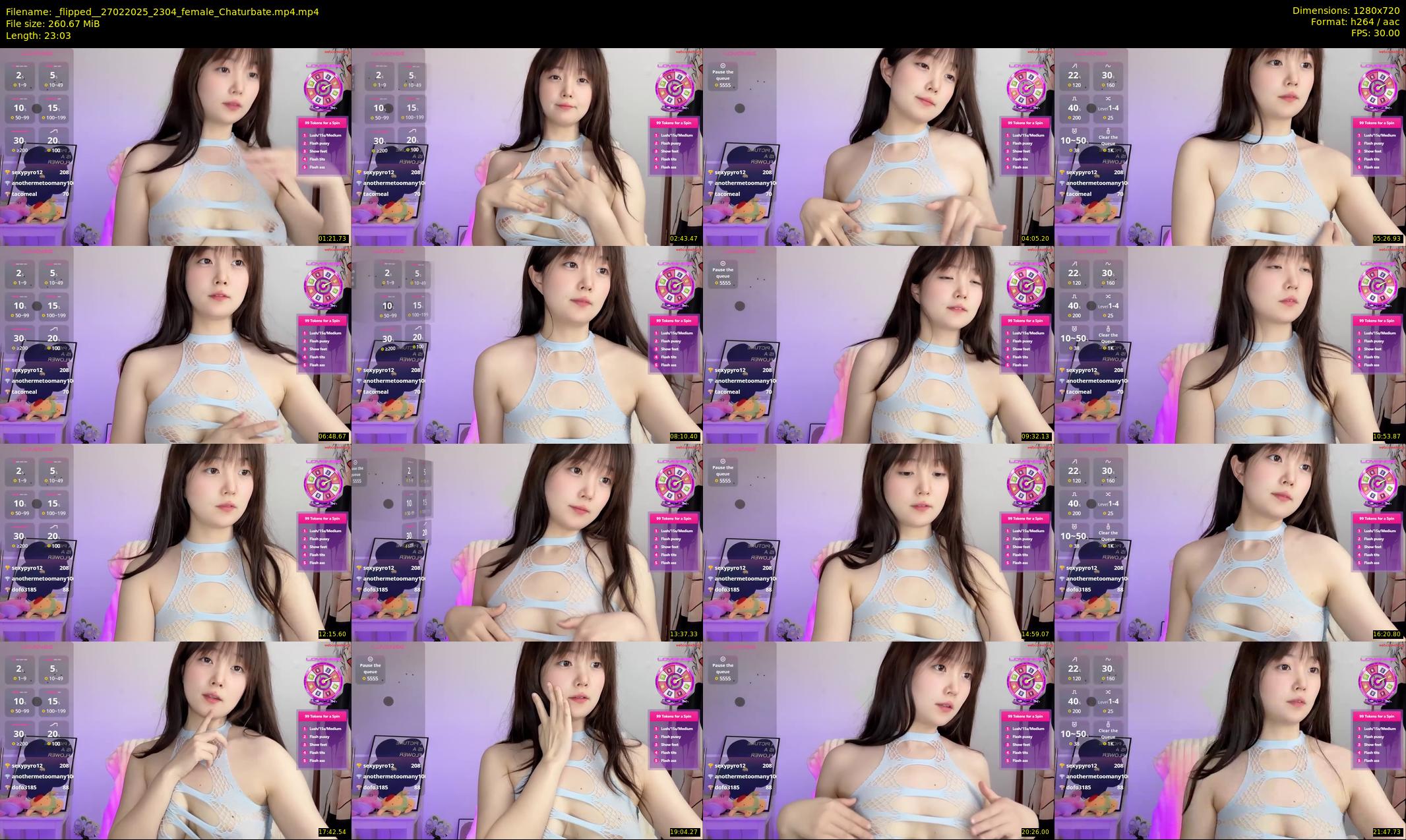 _flipped_ — 24 minute Chaturbate female cam show recording, 720p, Feb 27, 2025