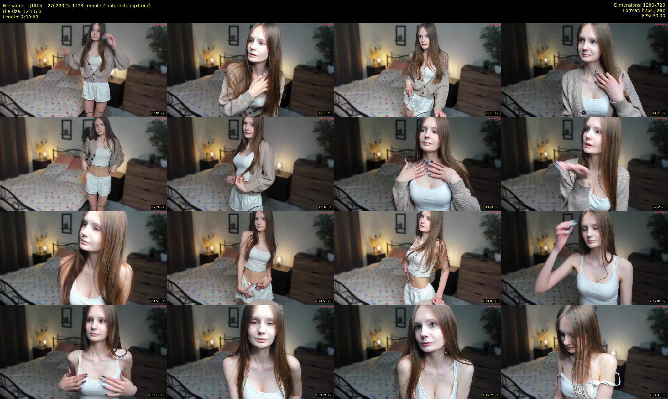 _g1ltter_ — 121 minute Chaturbate female cam show recording, 720p, Feb 27, 2025