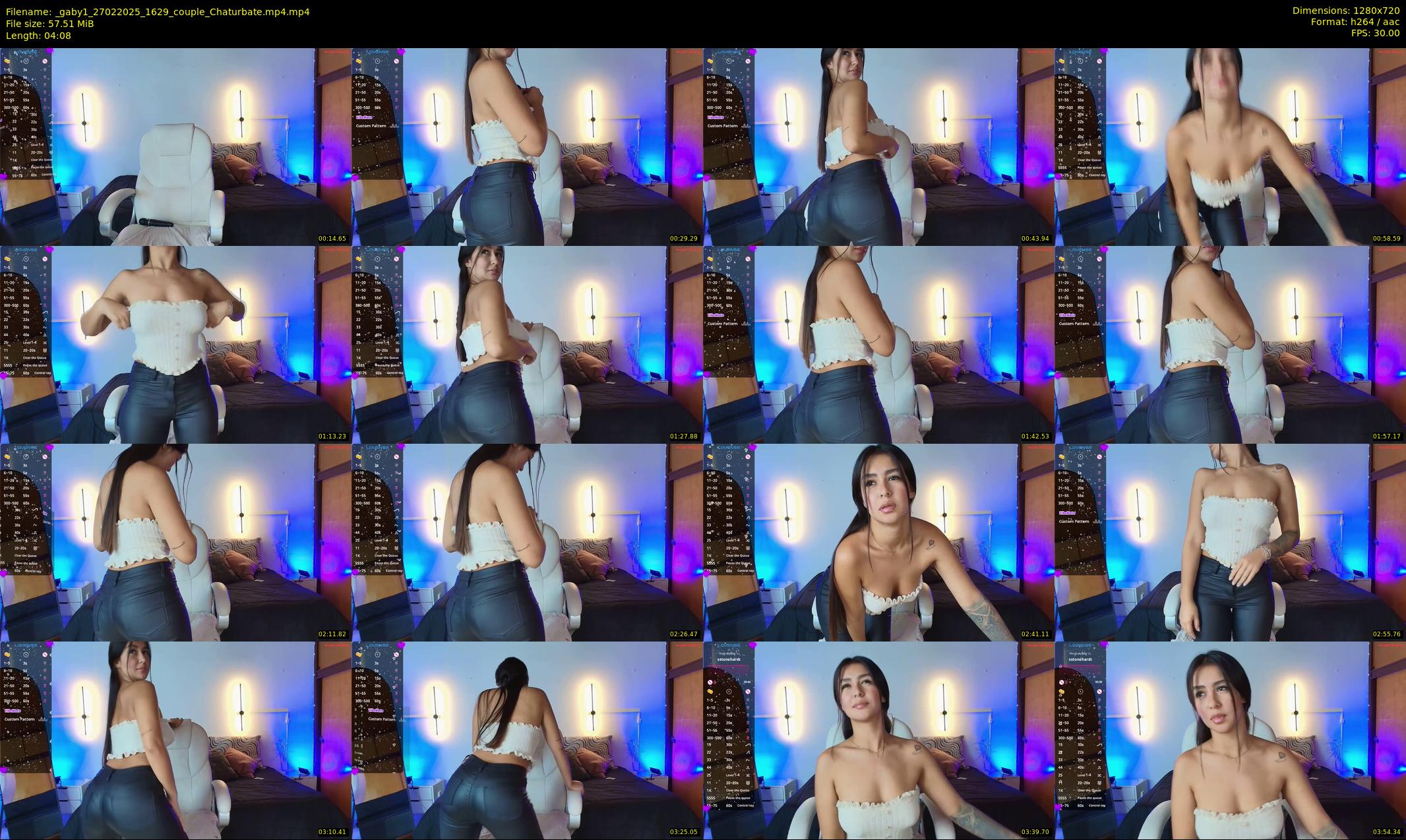 _gaby1 — 5 minute Chaturbate female cam show recording, 720p, Feb 27, 2025