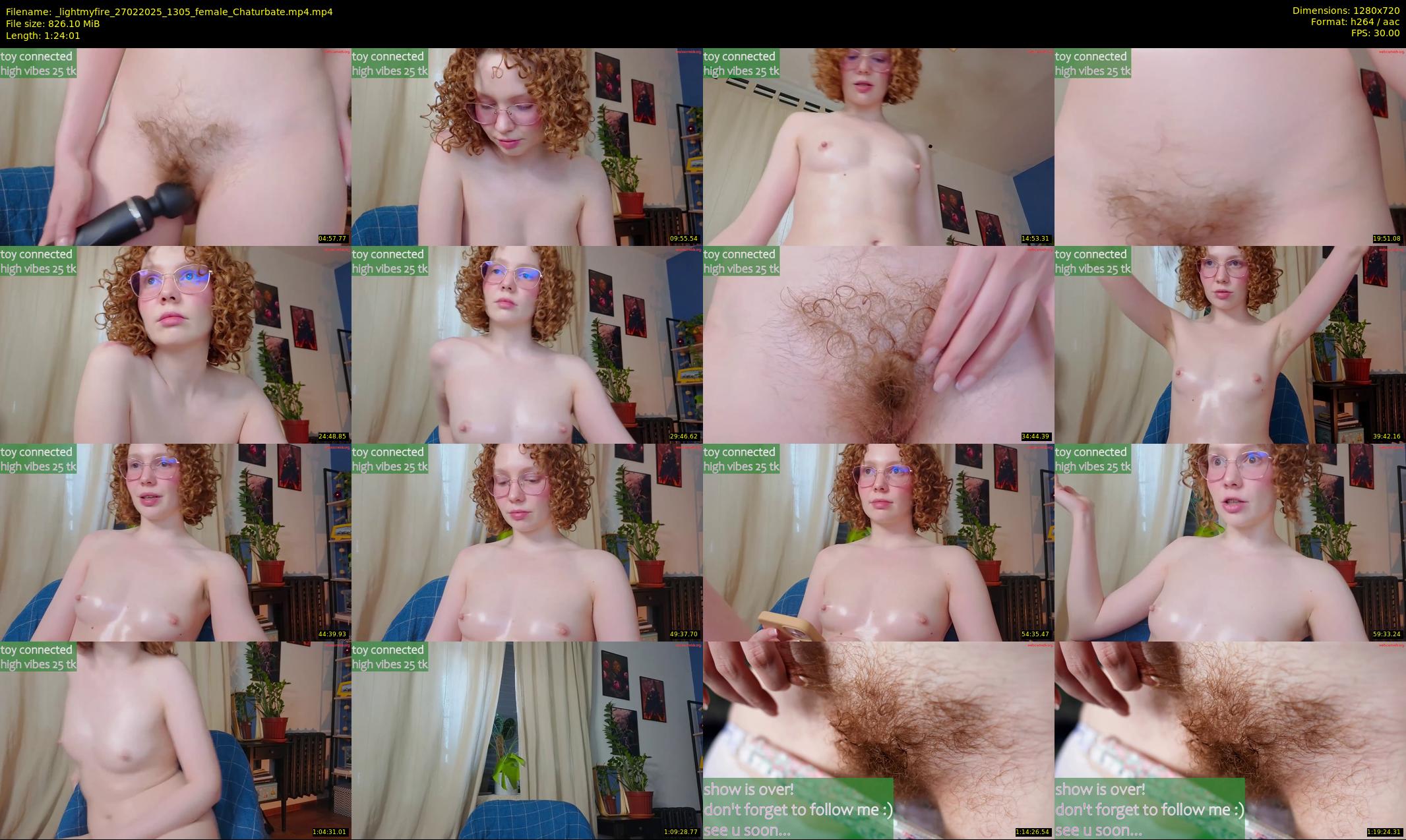 _lightmyfire — 85 minute Chaturbate female cam show recording, 720p, Feb 27, 2025